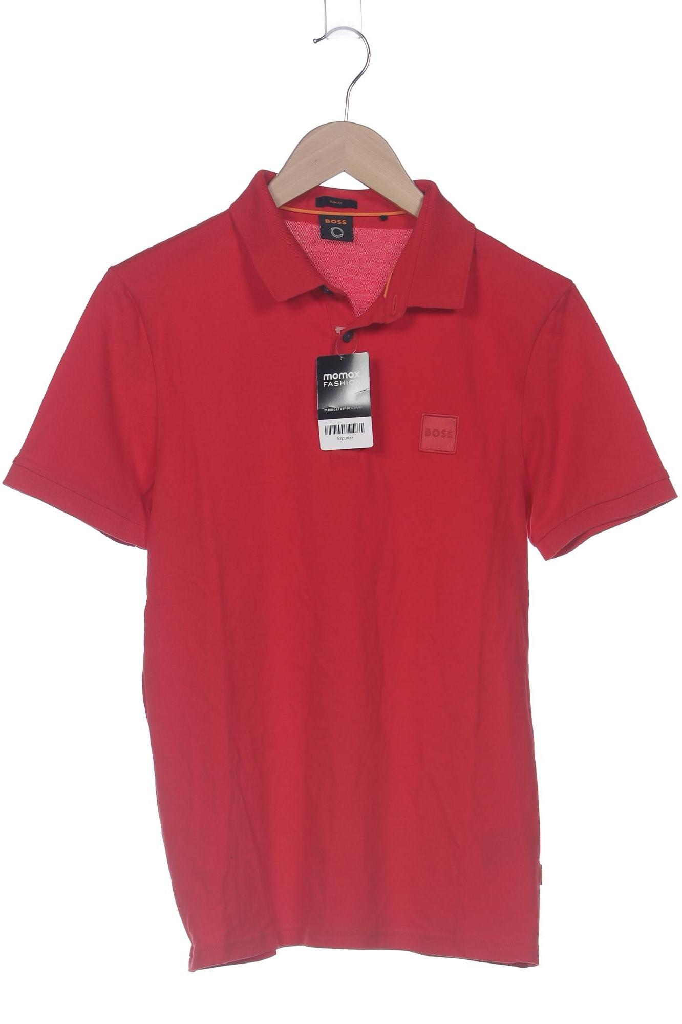 

Boss Orange Herren Poloshirt, rot, Gr. 48