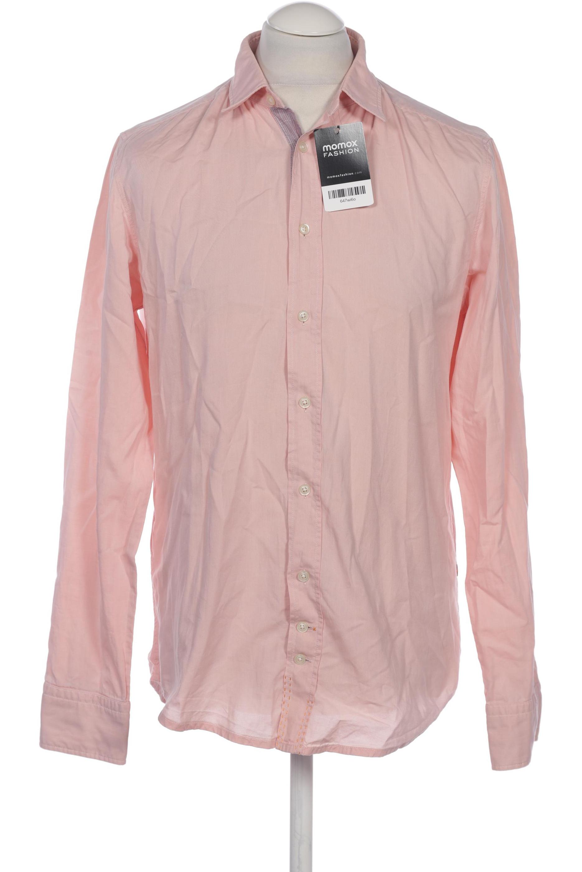 

Boss Orange Herren Hemd, pink, Gr. 48