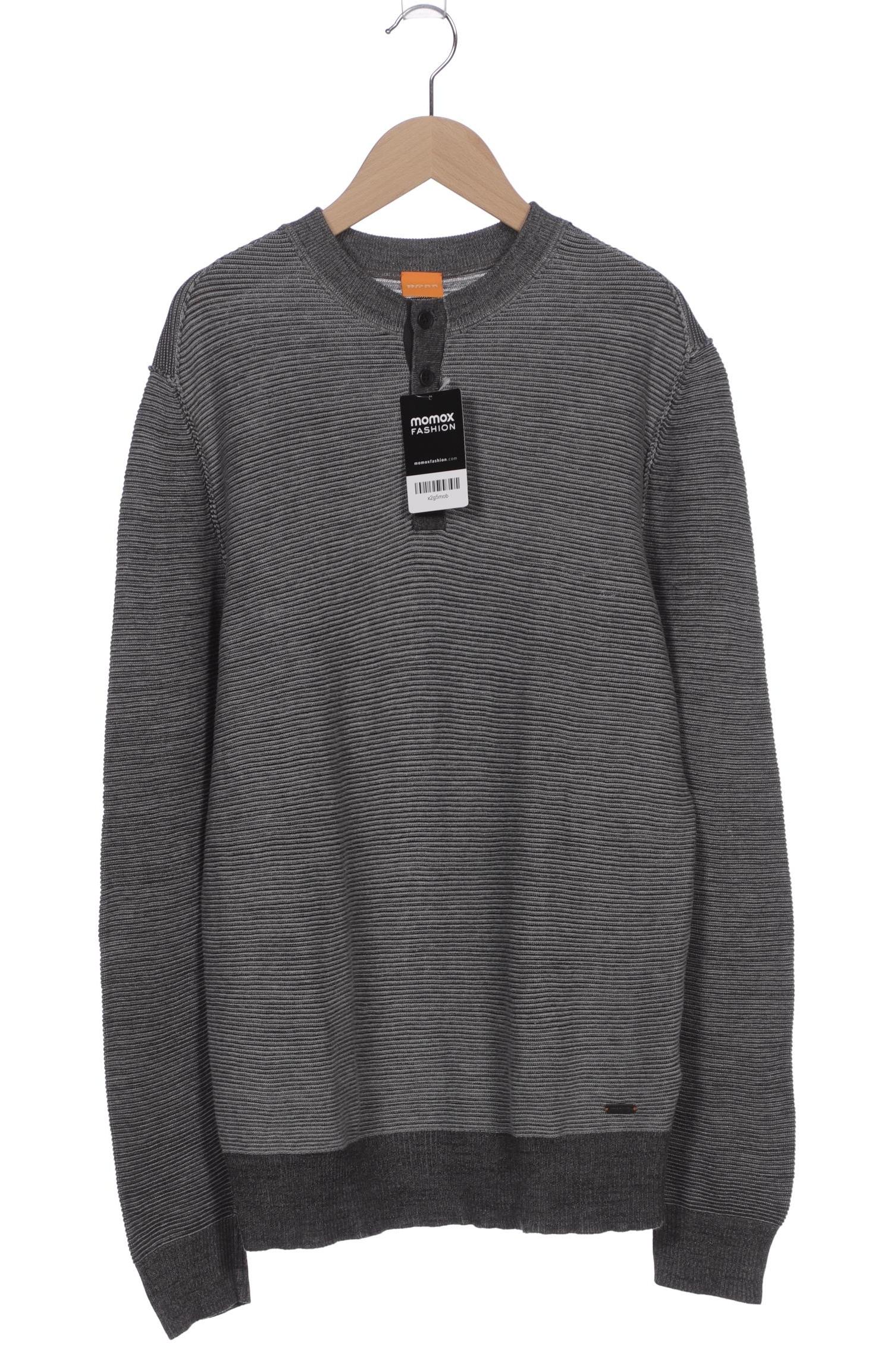 

Boss Orange Herren Pullover, grau, Gr. 52