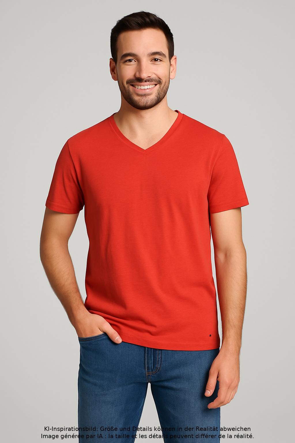 

Boss Orange Herren T-Shirt, rot, Gr. 52
