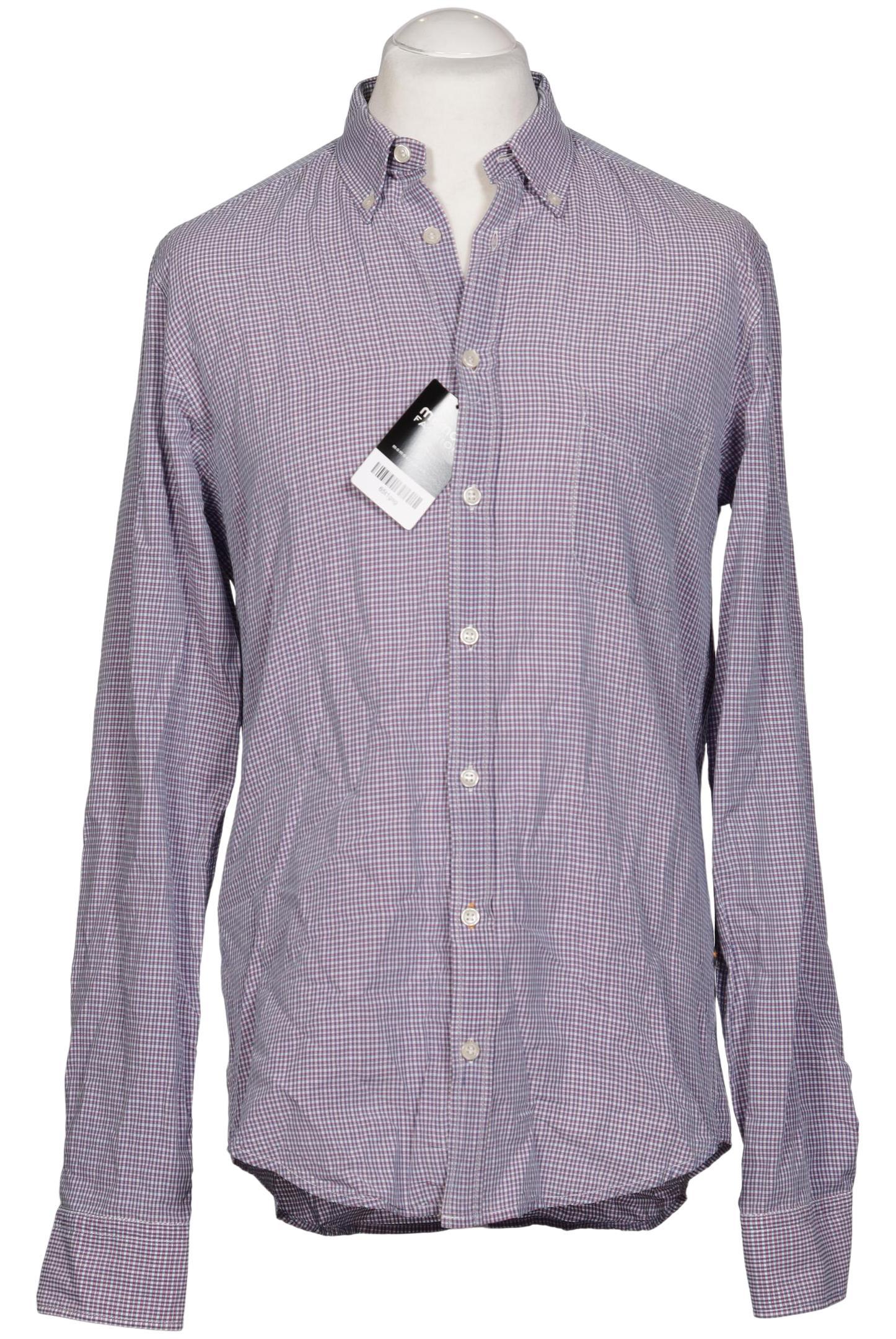 

Boss Orange Herren Hemd, flieder, Gr. 48