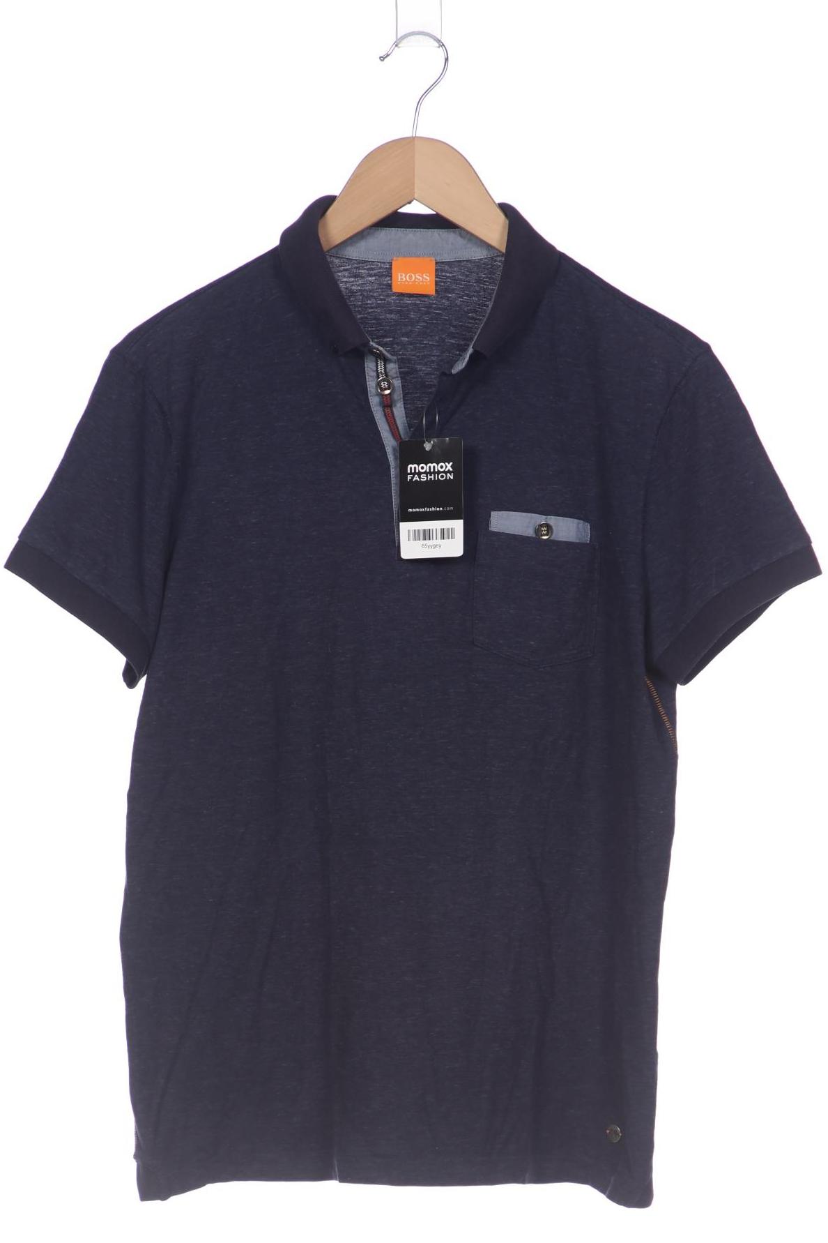 

Boss Orange Herren Poloshirt, marineblau, Gr. 48