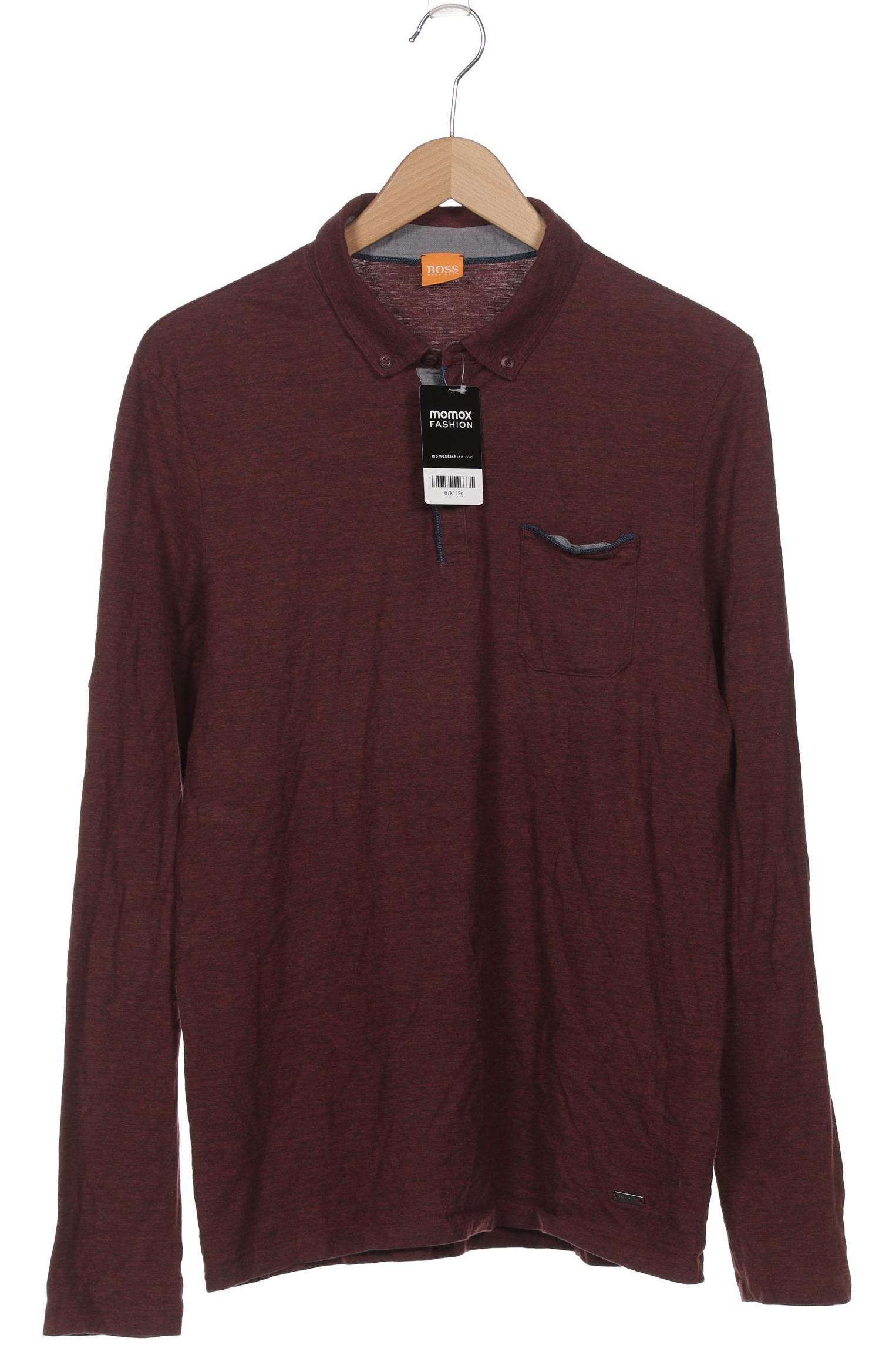 

Boss Orange Herren Poloshirt, bordeaux, Gr. 52