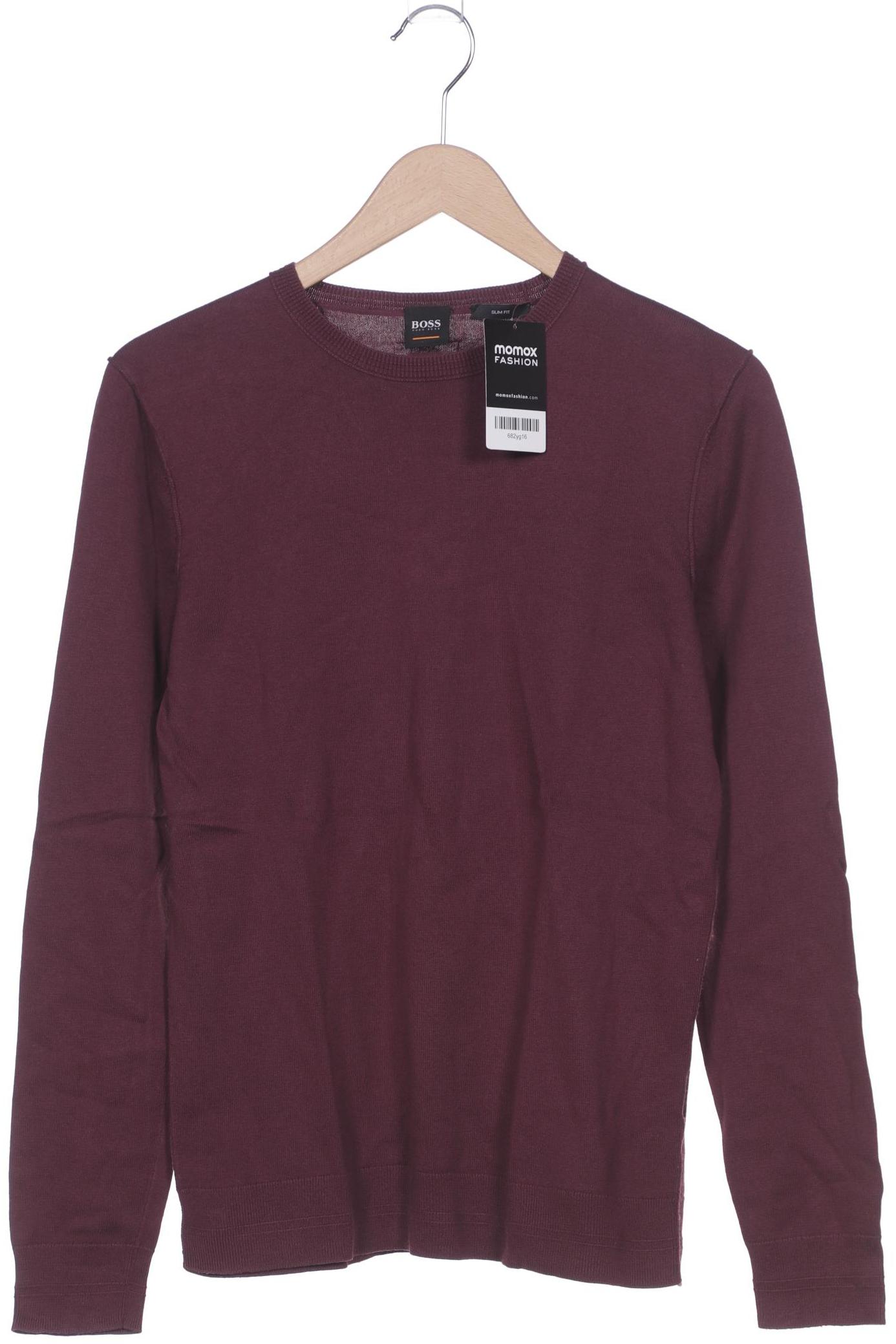

Boss Orange Herren Pullover, bordeaux, Gr. 48