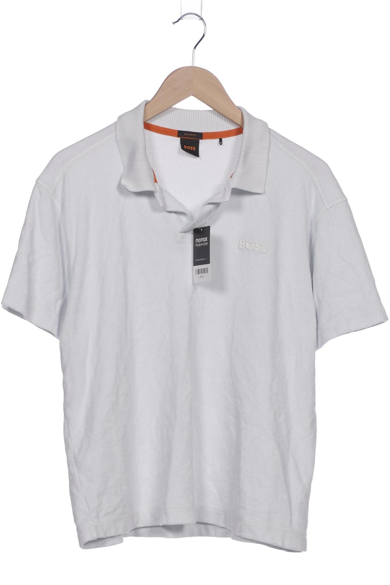 

Boss Orange Herren Poloshirt, weiß, Gr. 48