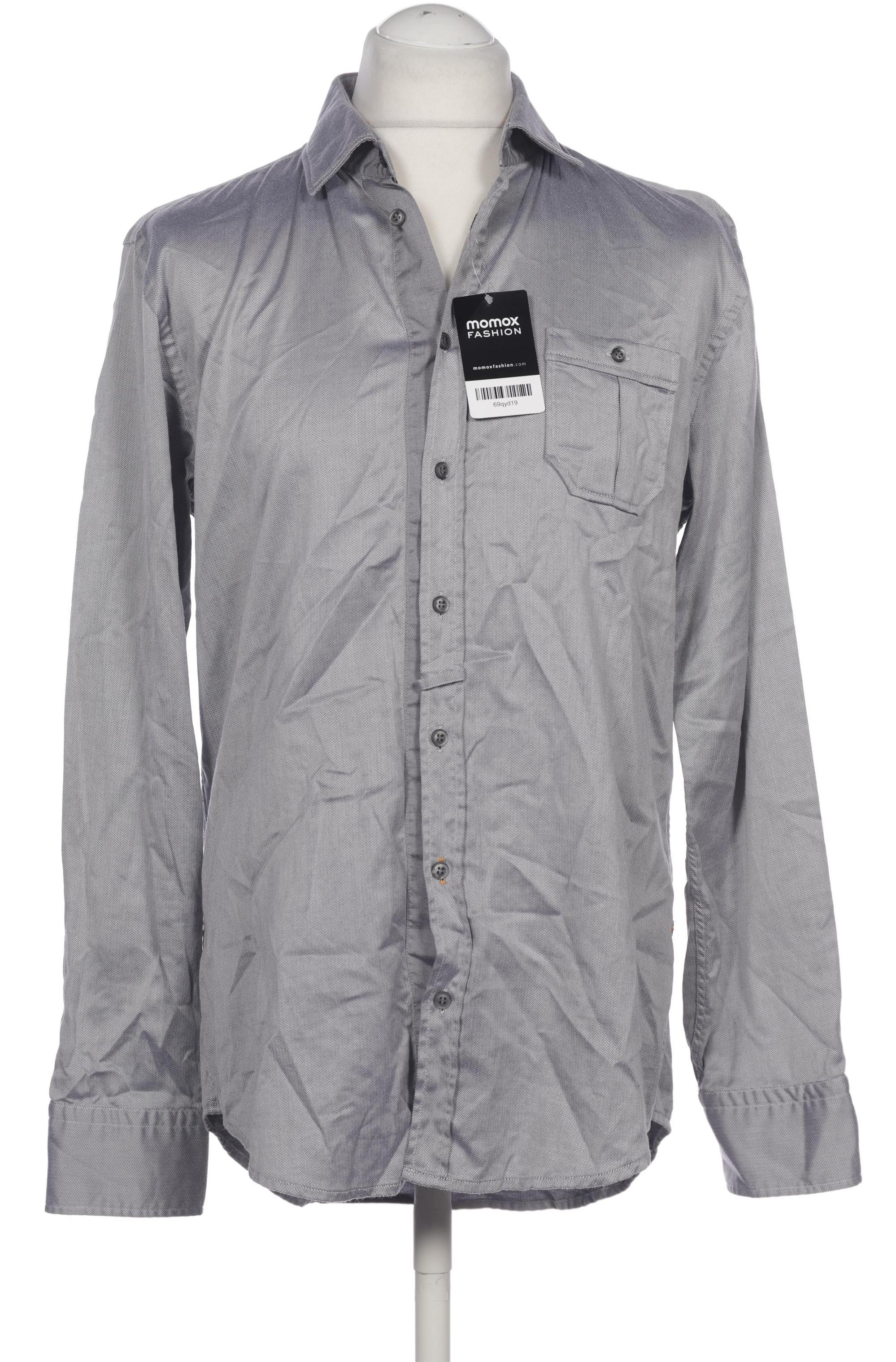 

Boss Orange Herren Hemd, grau, Gr. 54