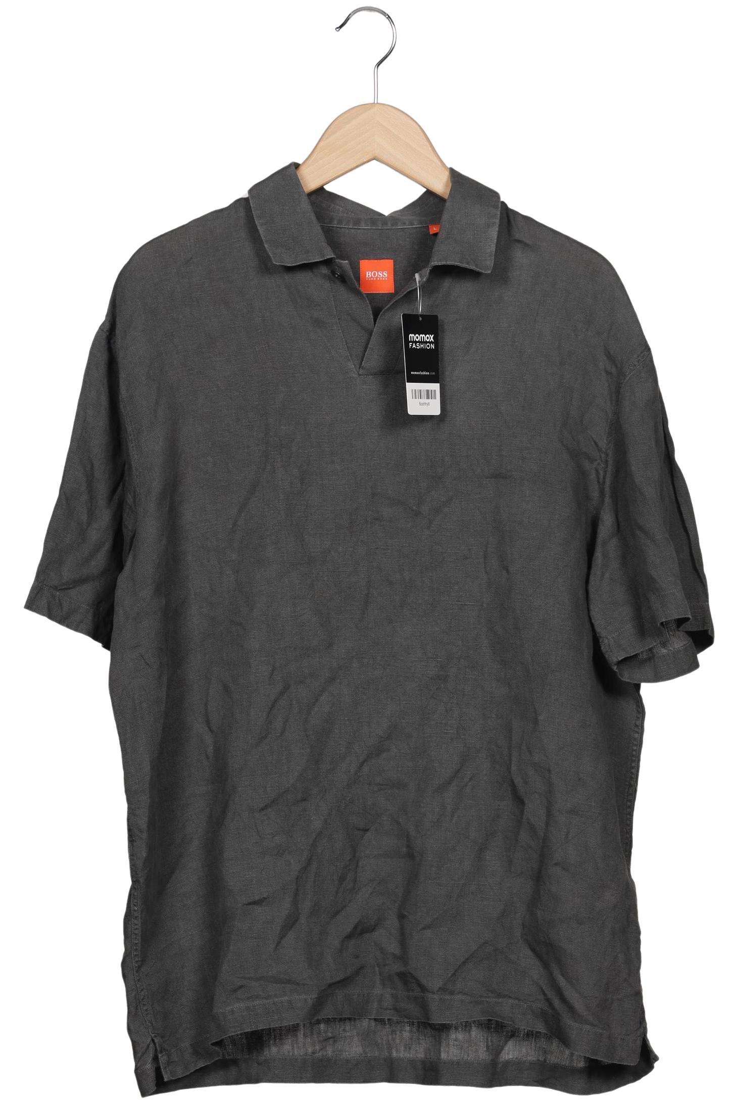 

Boss Orange Herren Poloshirt, grau, Gr. 52