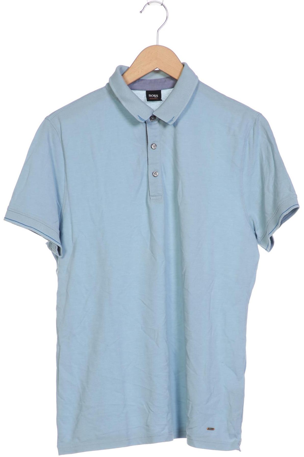 

Boss Orange Herren Poloshirt, blau, Gr. 48