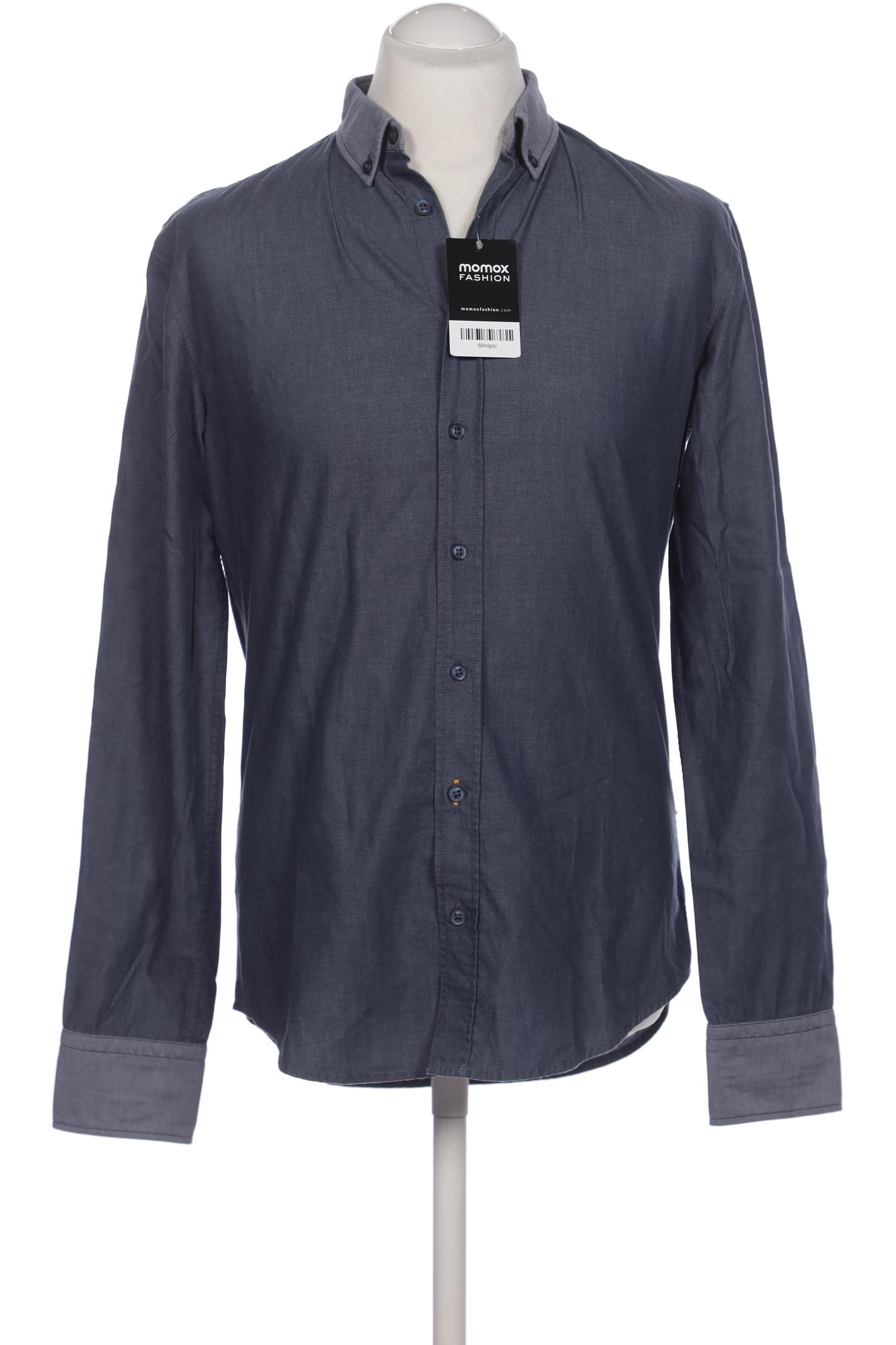 

Boss Orange Herren Hemd, marineblau, Gr. 48