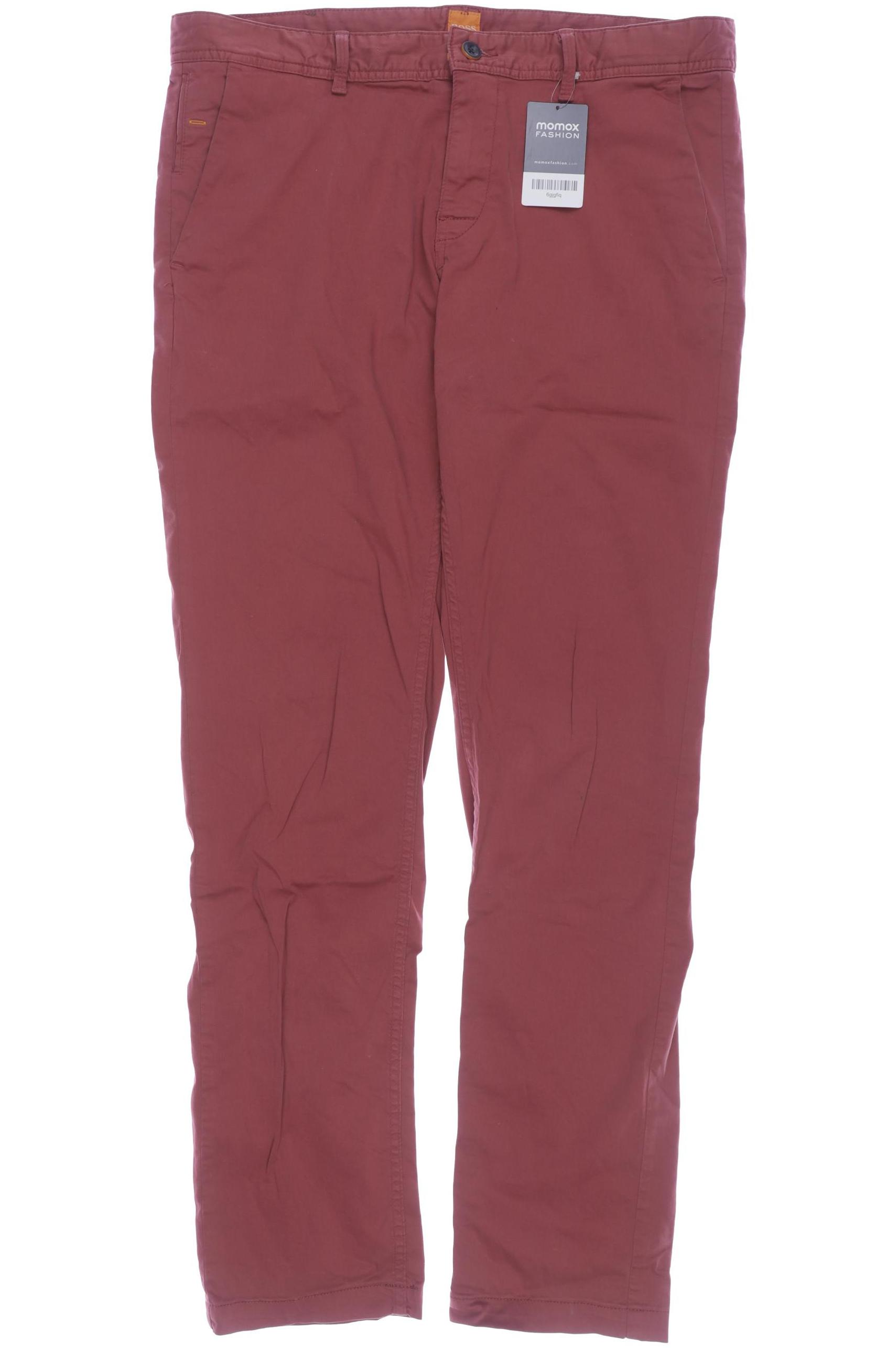 

Boss Orange Herren Stoffhose, bordeaux