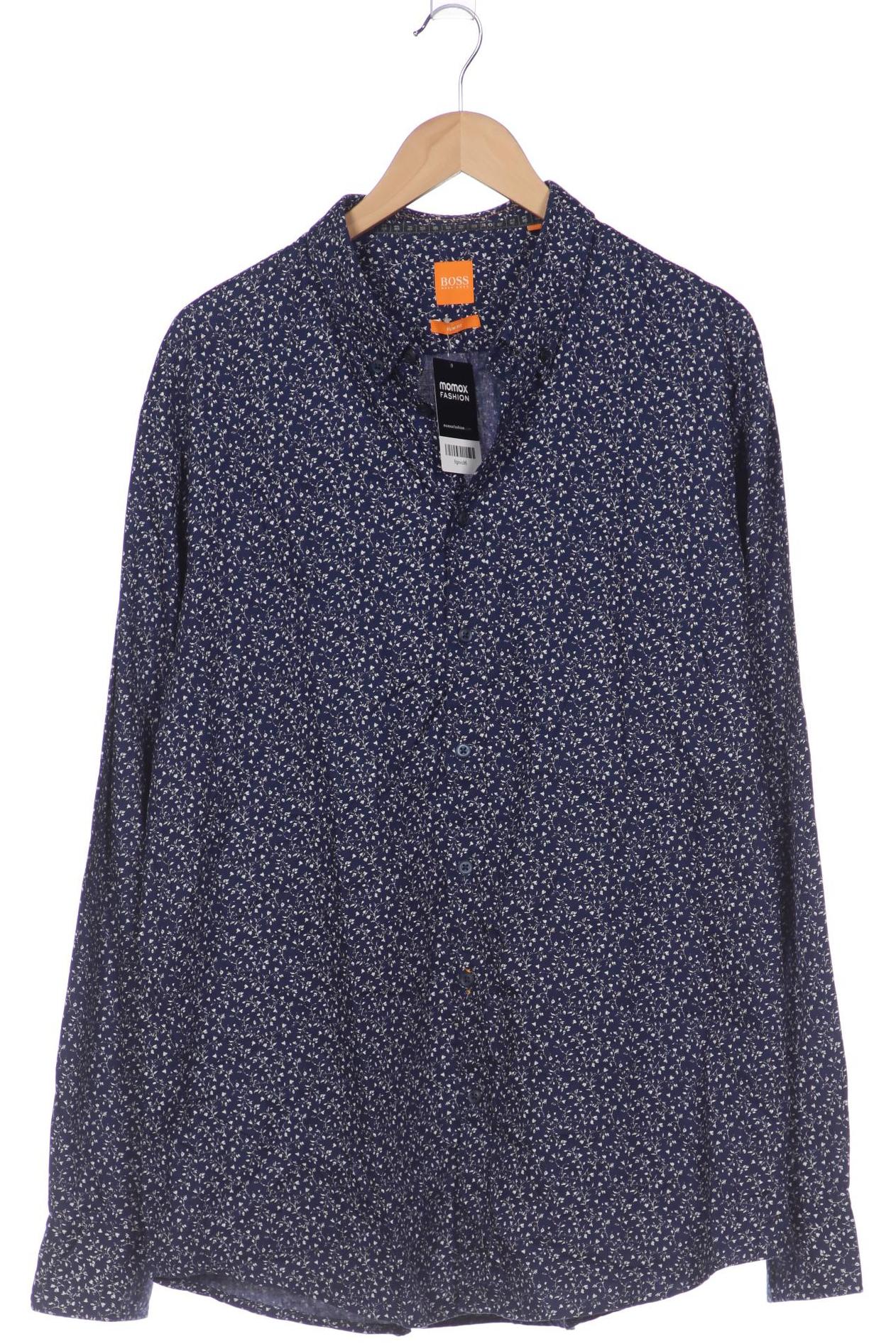

Boss Orange Herren Hemd, marineblau, Gr. 58