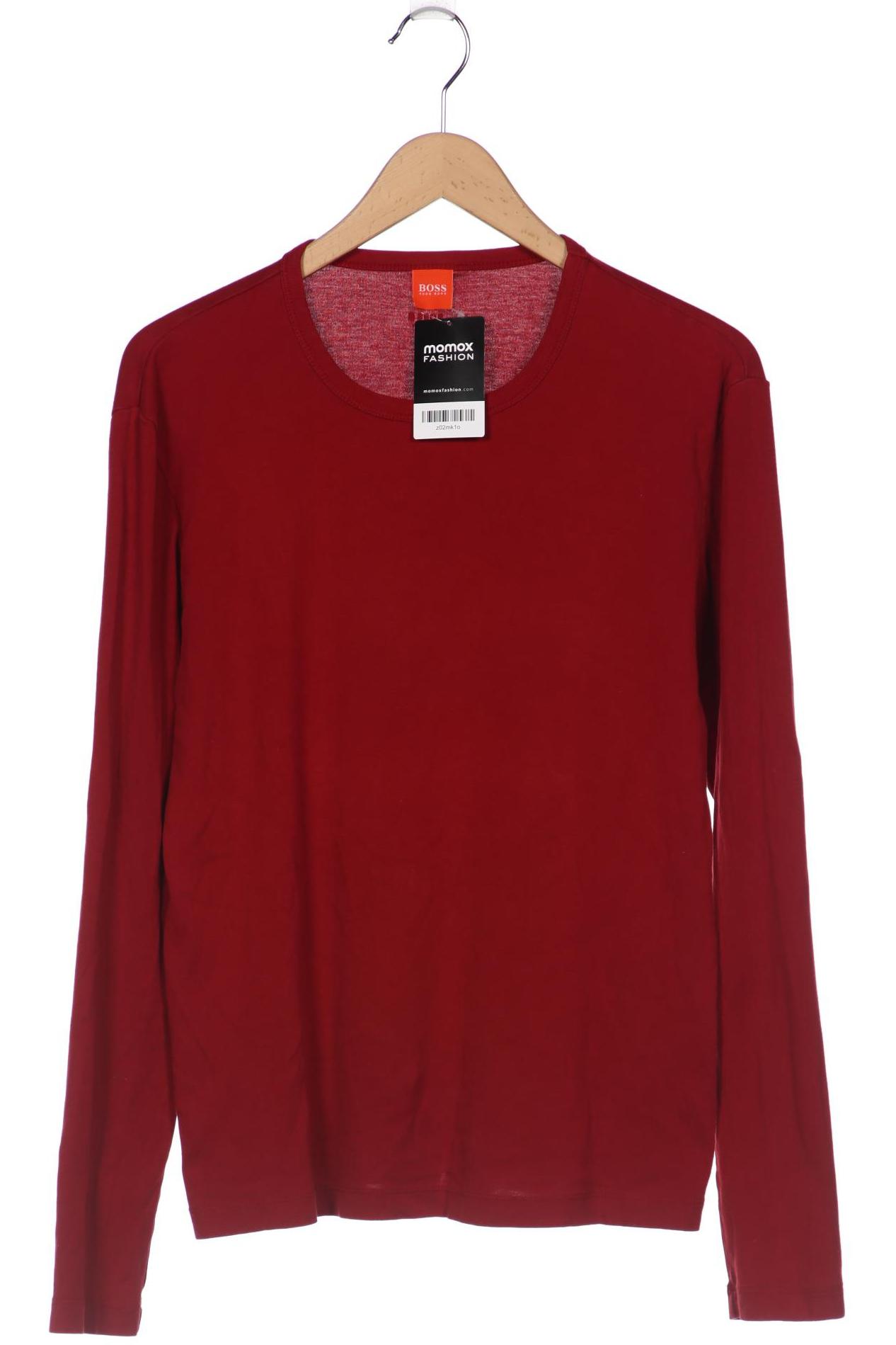 

Boss Orange Herren Langarmshirt, rot, Gr. 54