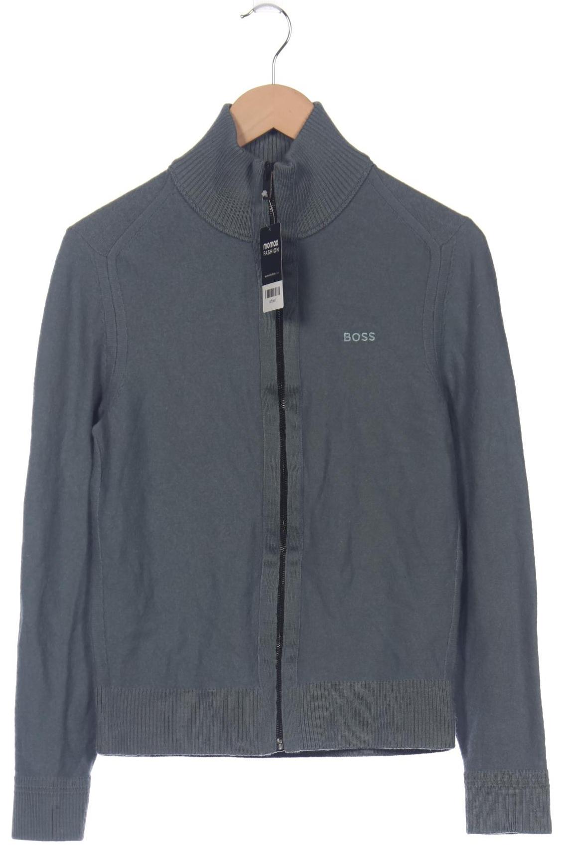 

Boss Orange Herren Strickjacke, türkis, Gr. 46