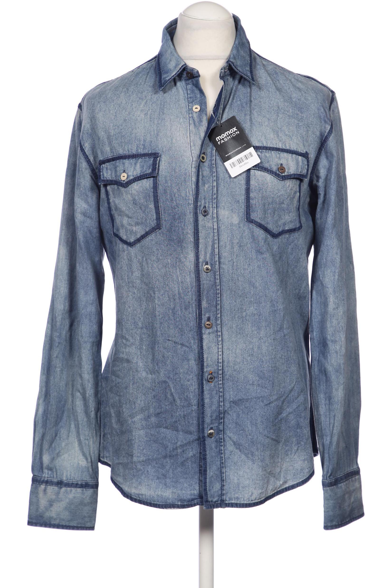 

Boss Orange Herren Hemd, blau