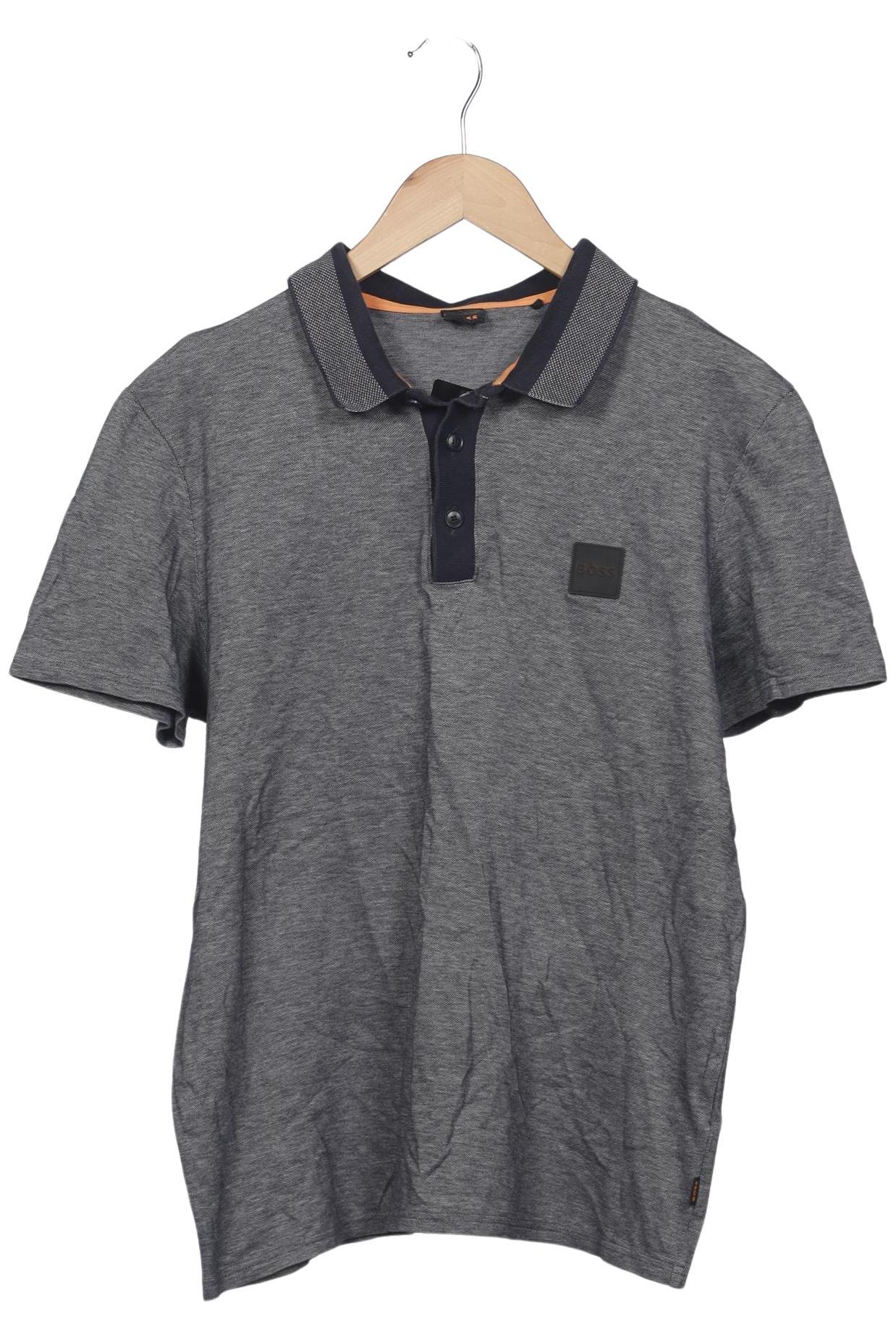 

Boss Orange Herren Poloshirt, grau, Gr. 52