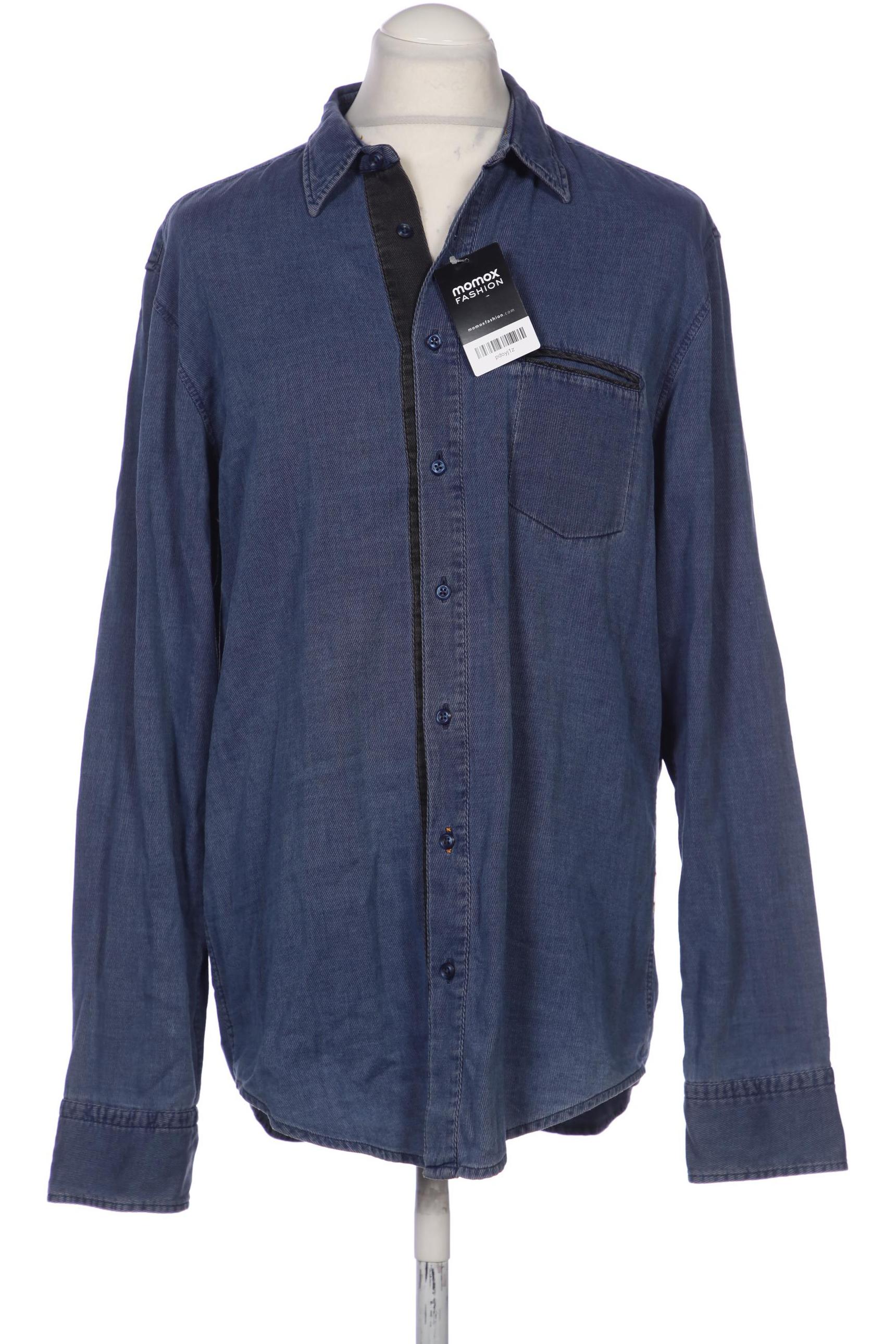 

Boss Orange Herren Hemd, blau, Gr. 54