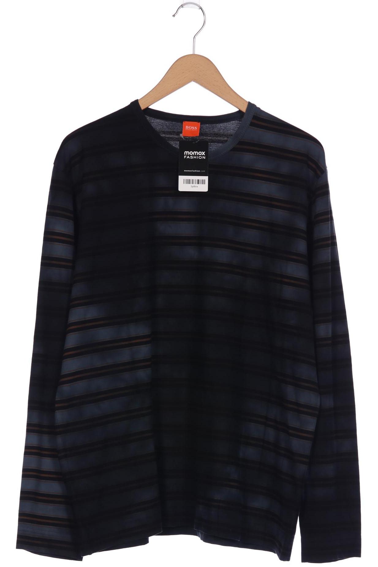 

Boss Orange Herren Langarmshirt, schwarz
