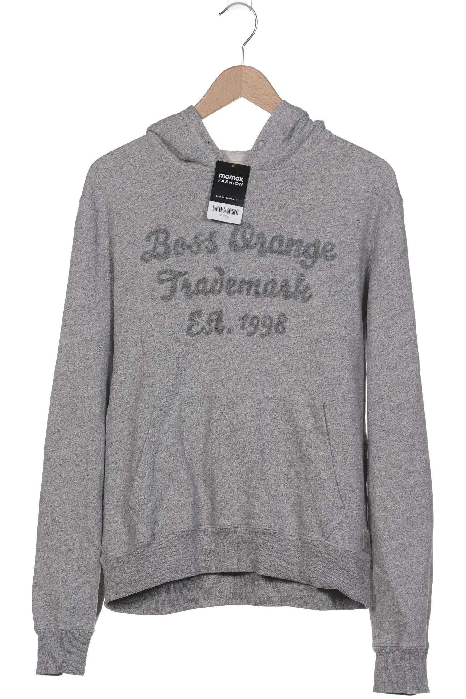 

Boss Orange Herren Kapuzenpullover, grau, Gr. 52