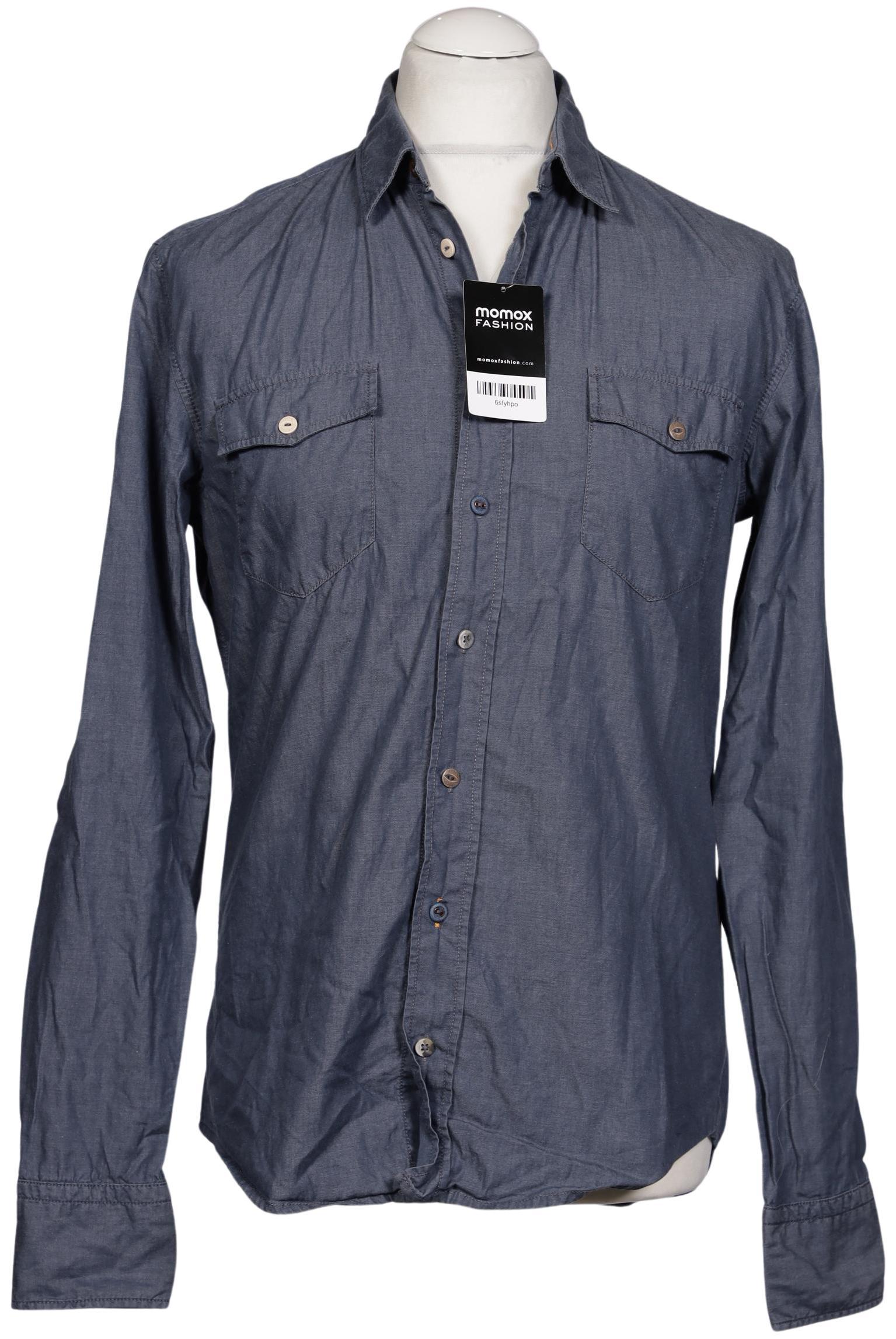 

Boss Orange Herren Hemd, blau, Gr. 48