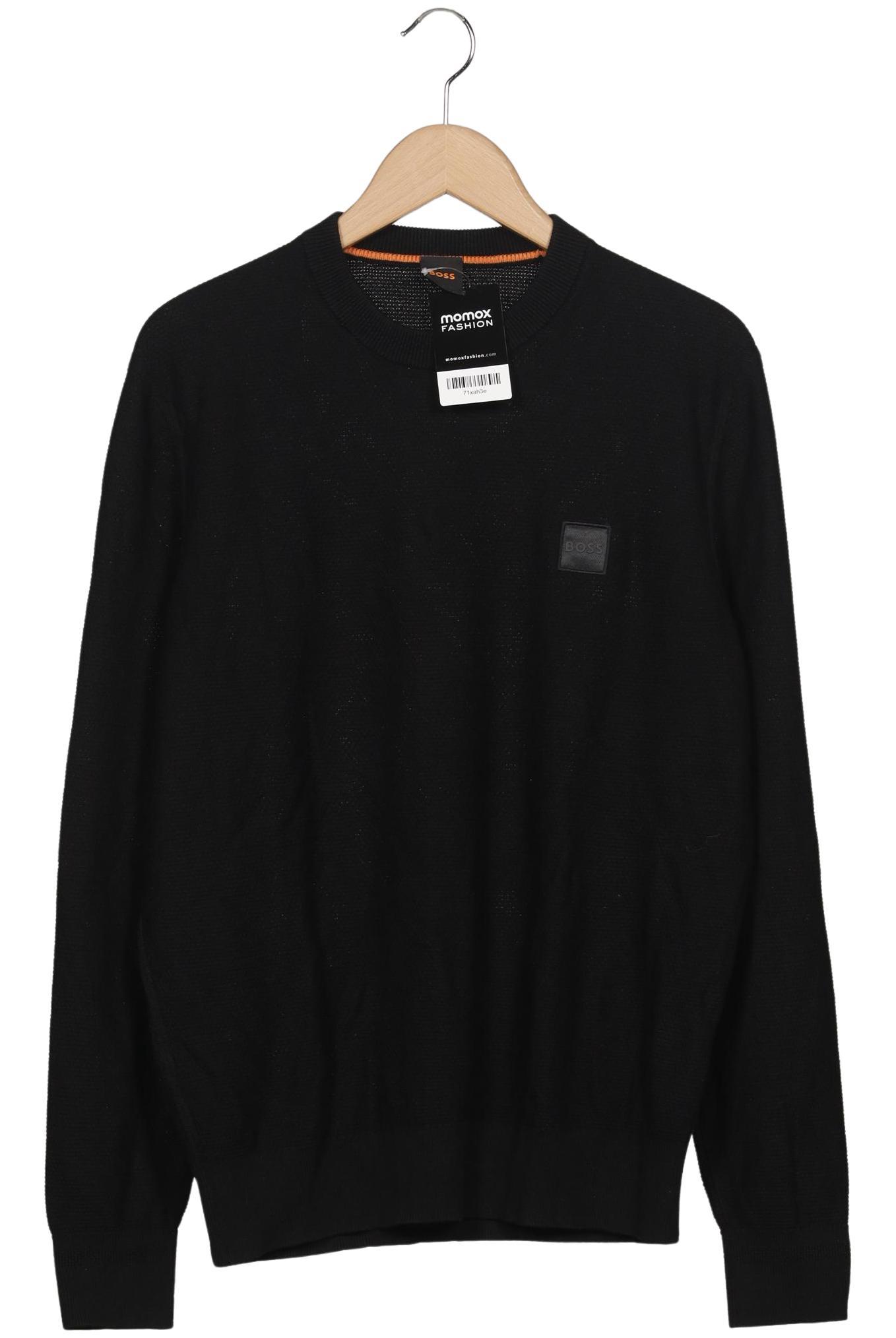 

Boss Orange Herren Pullover, schwarz, Gr. 52