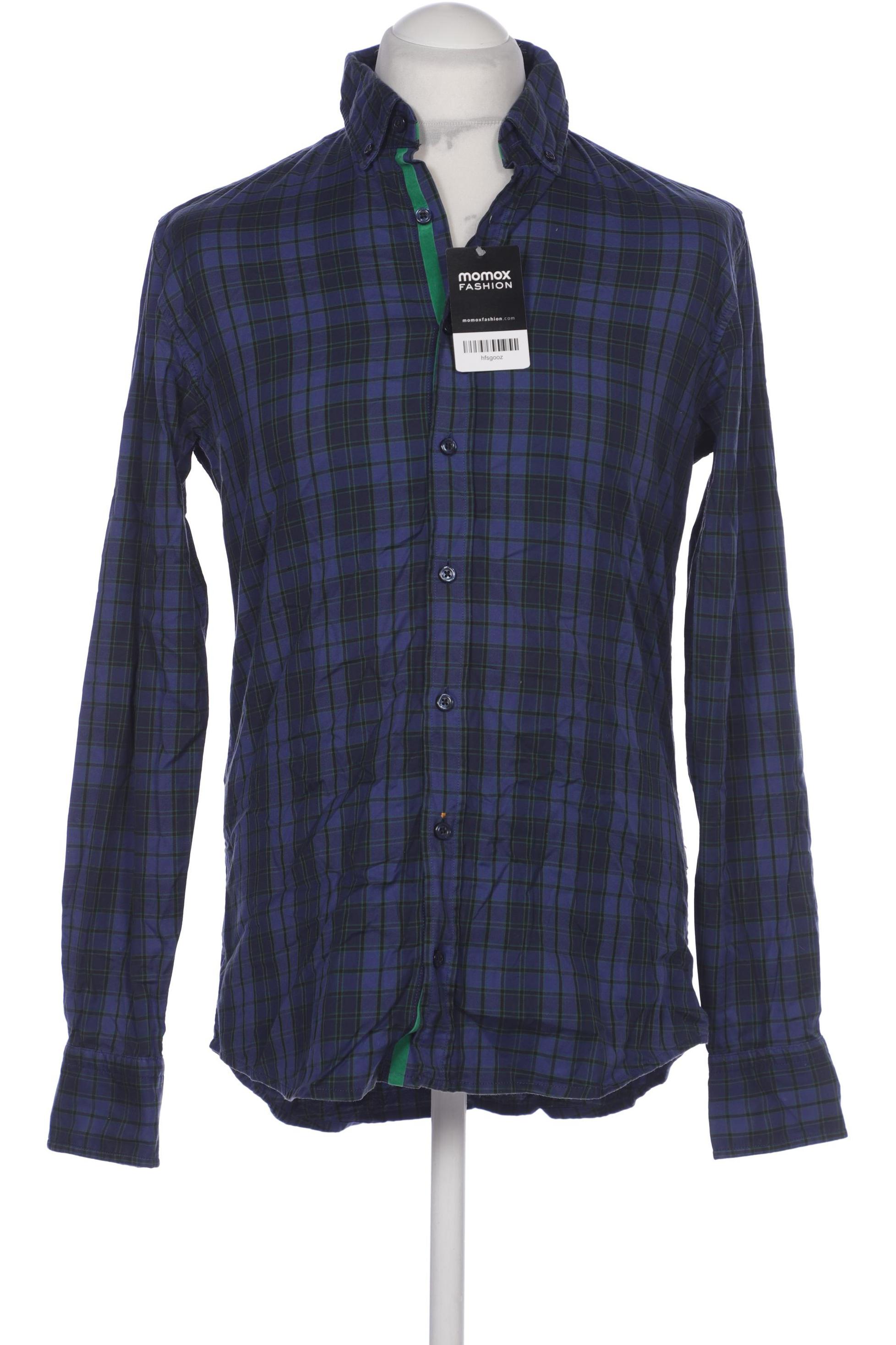 

Boss Orange Herren Hemd, blau, Gr. 48