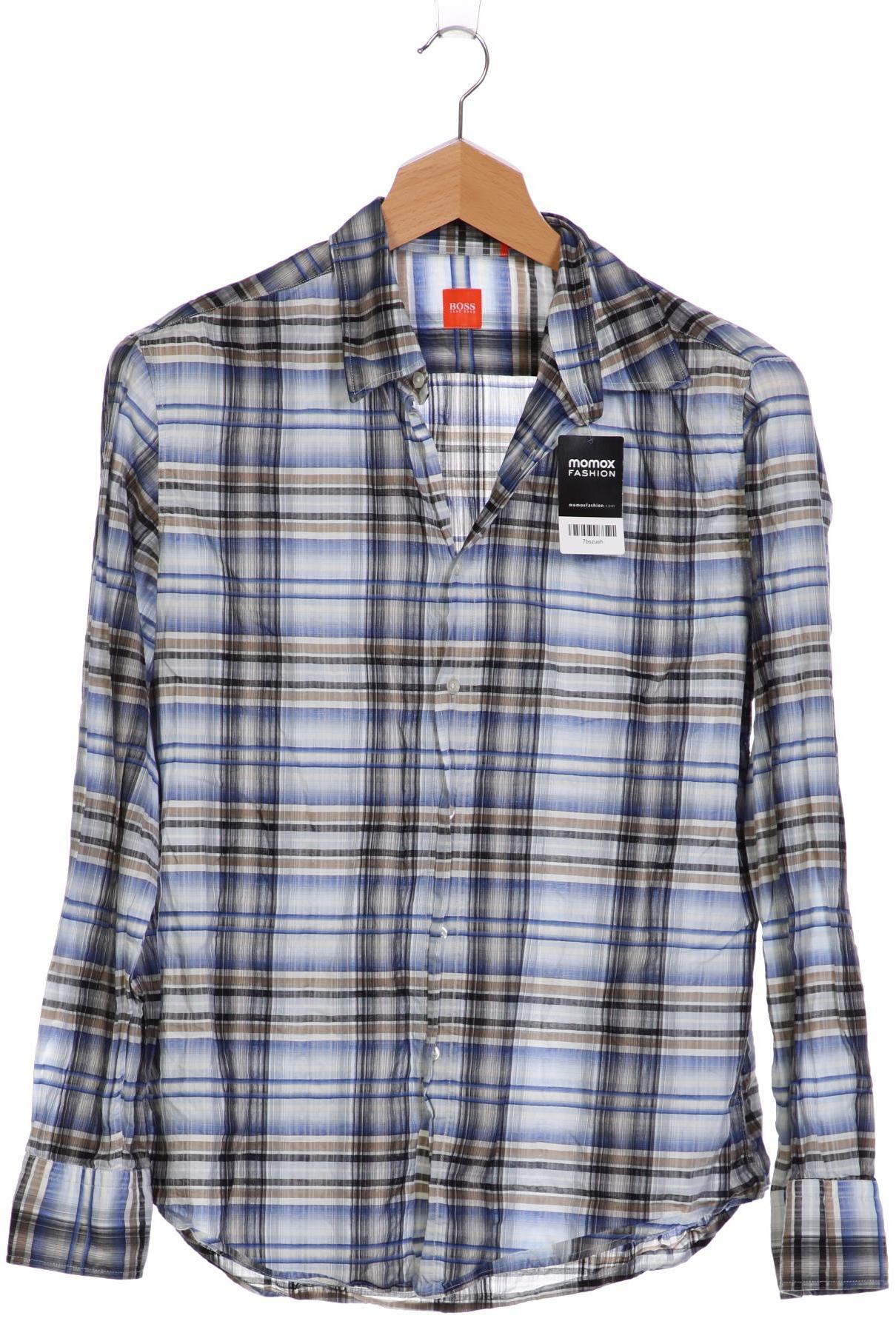 

Boss Orange Herren Hemd, blau, Gr. 56