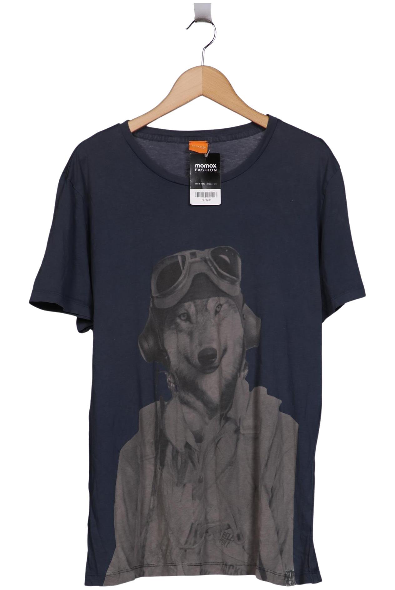 

Boss Orange Herren T-Shirt, marineblau, Gr. 54