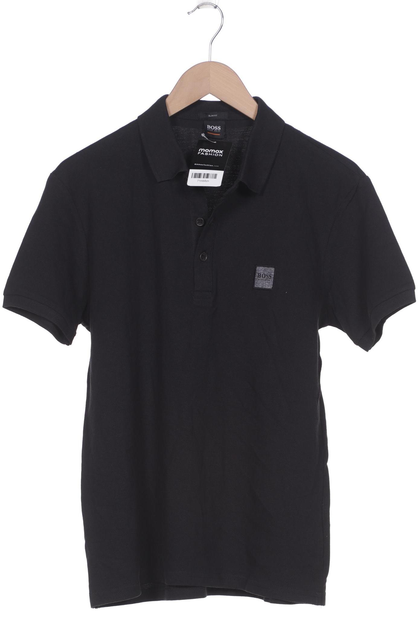 

Boss Orange Herren Poloshirt, schwarz, Gr. 48