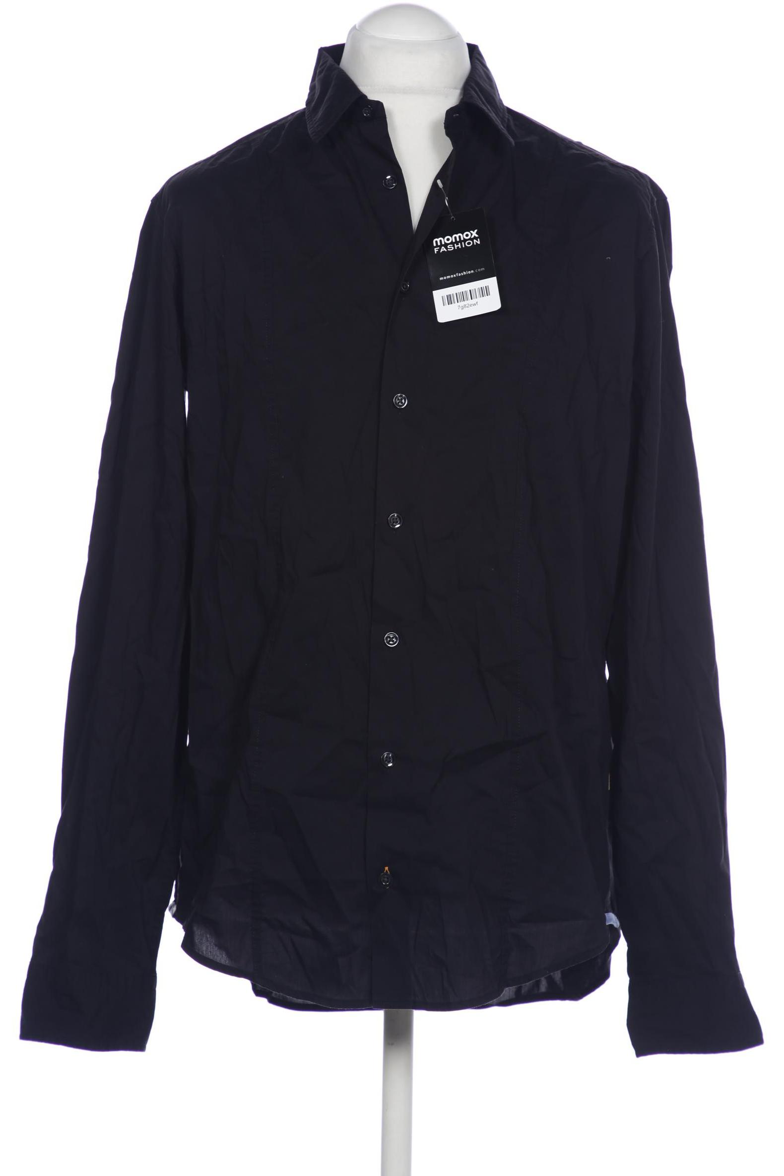 

Boss Orange Herren Hemd, schwarz, Gr. 52