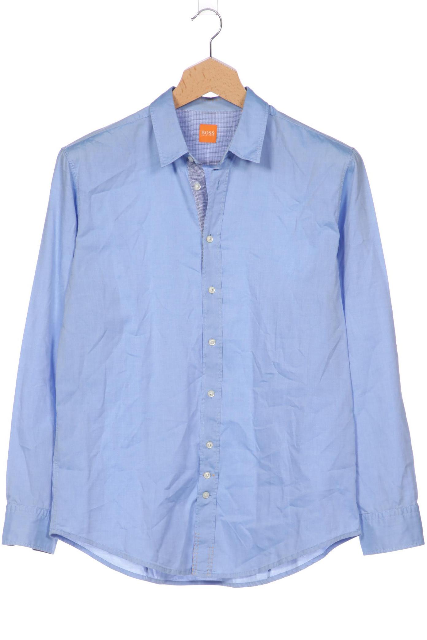 

Boss Orange Herren Hemd, blau, Gr. 56