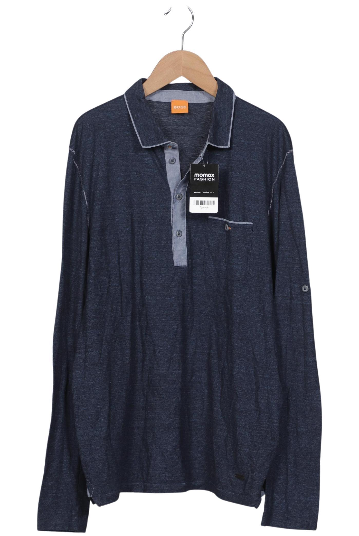 

Boss Orange Herren Poloshirt, marineblau, Gr. 52