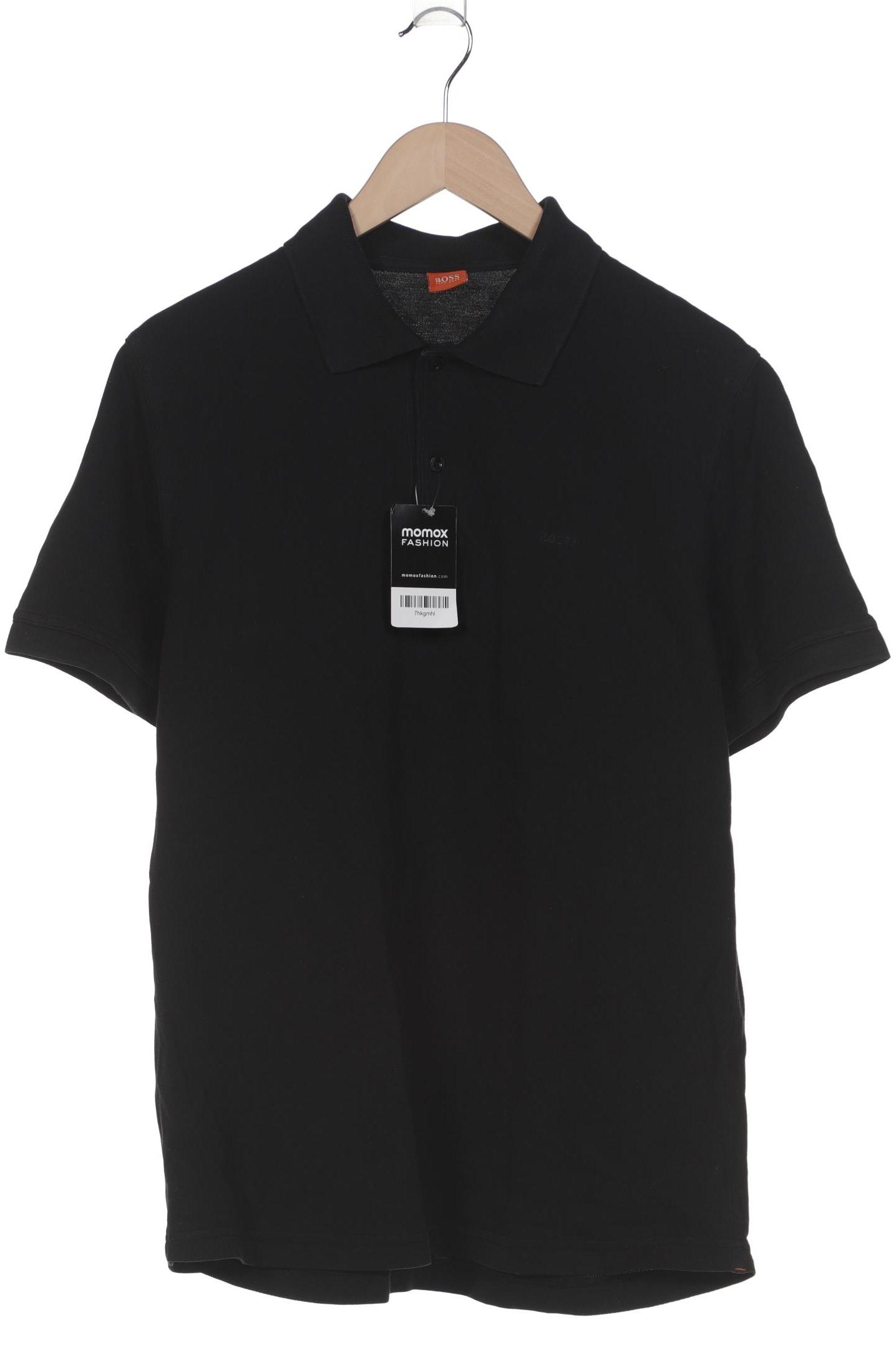 

Boss Orange Herren Poloshirt, schwarz, Gr. 54