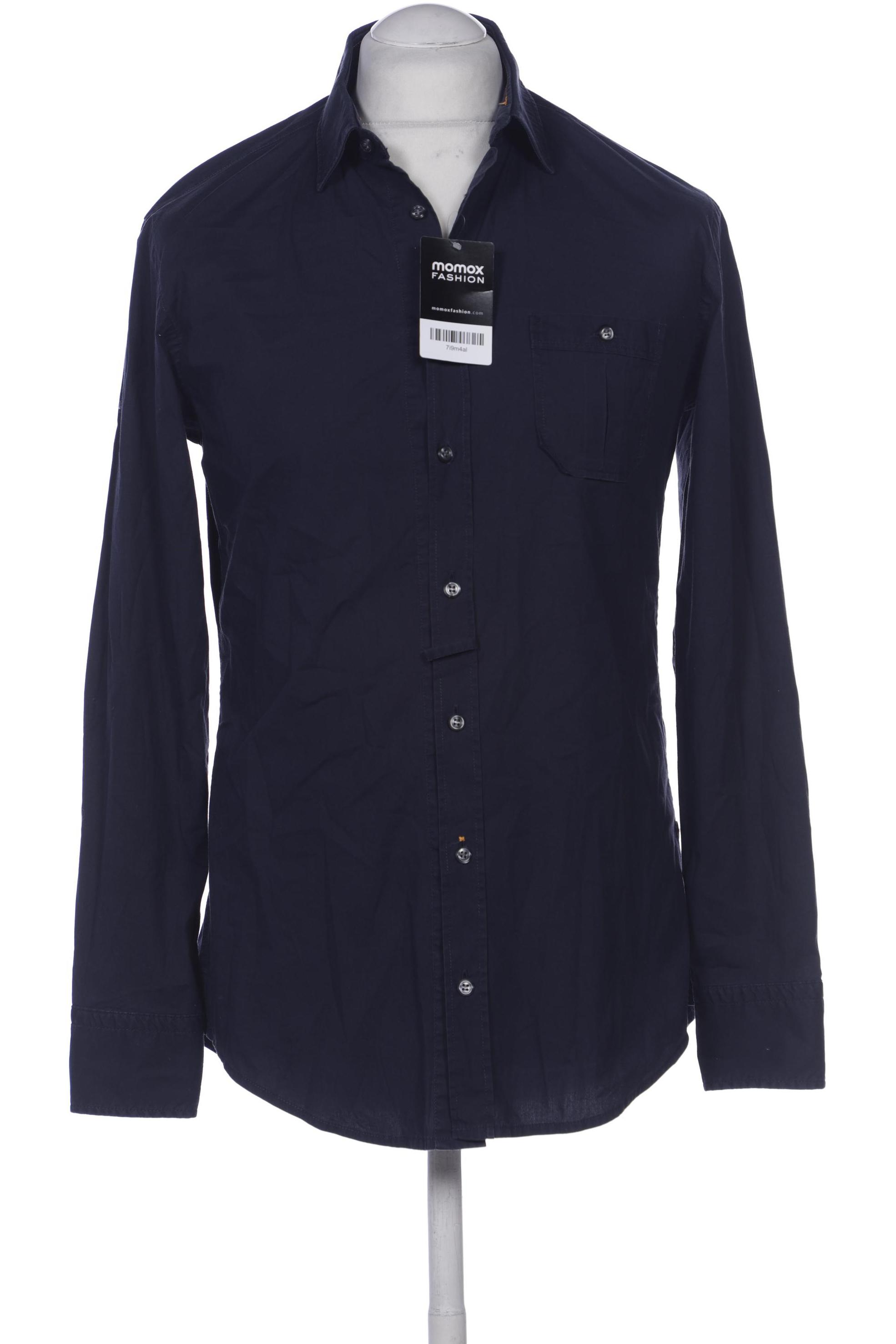 

Boss Orange Herren Hemd, marineblau, Gr. 48