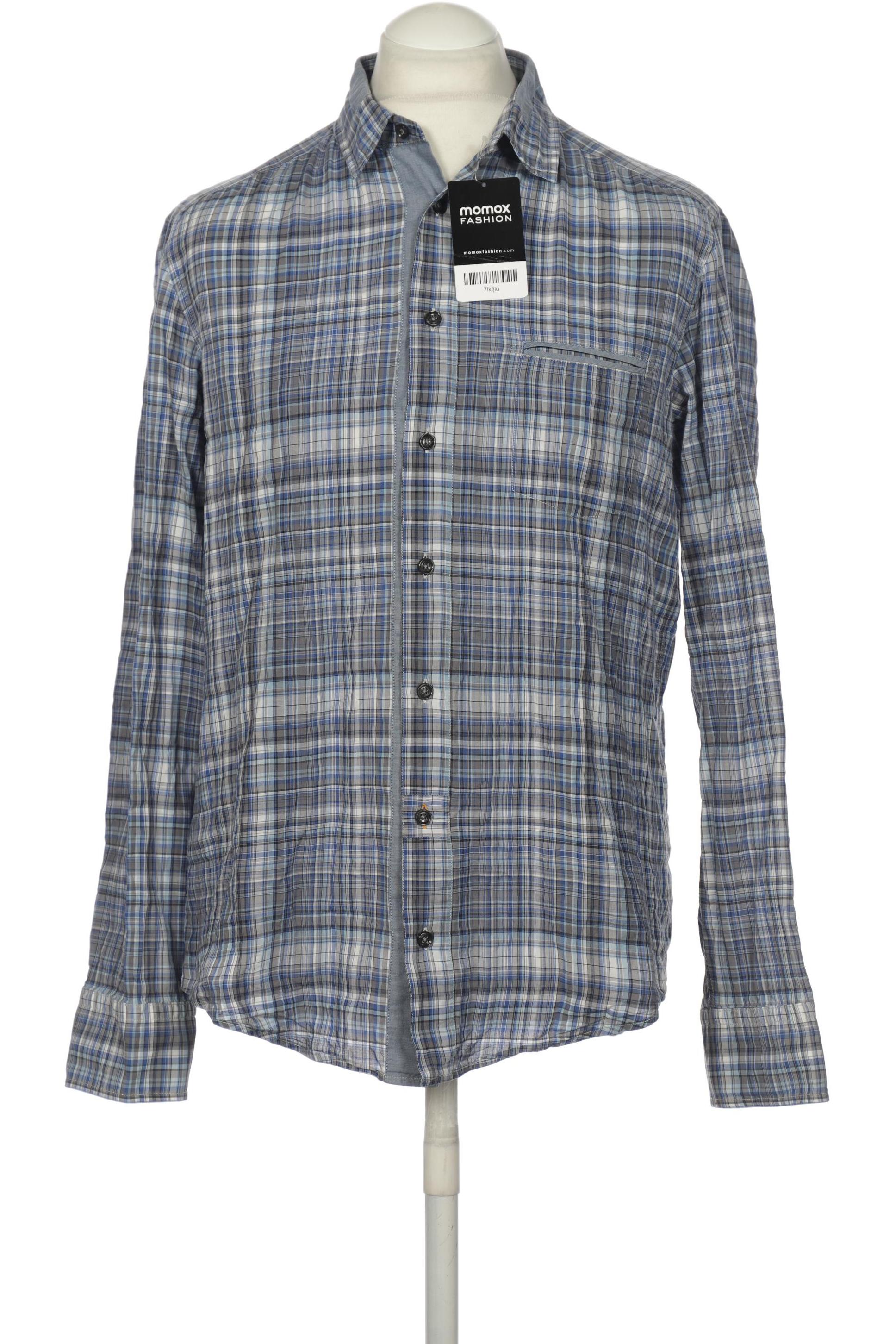 

Boss Orange Herren Hemd, blau