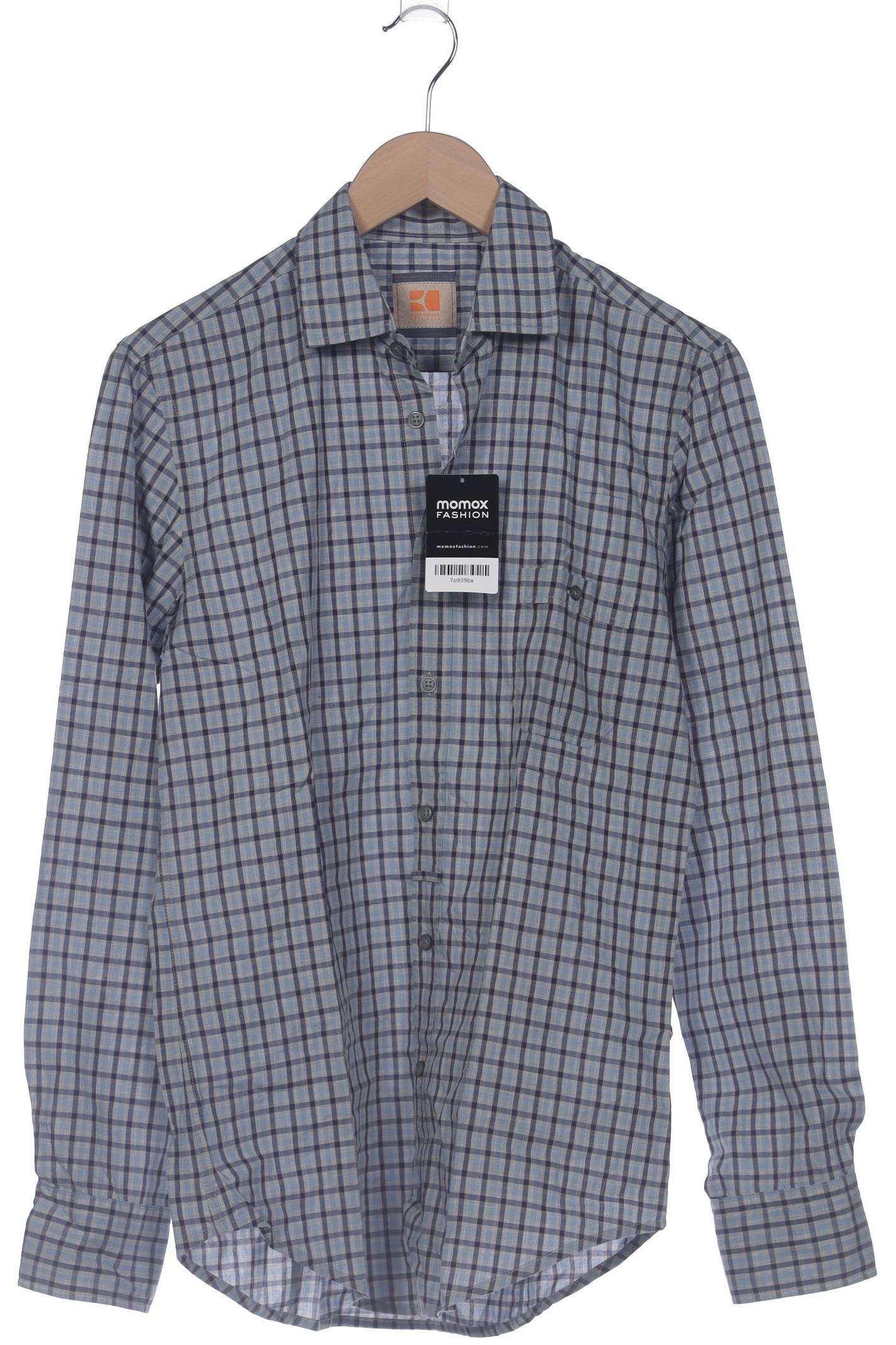 

Boss Orange Herren Hemd, blau, Gr. 46
