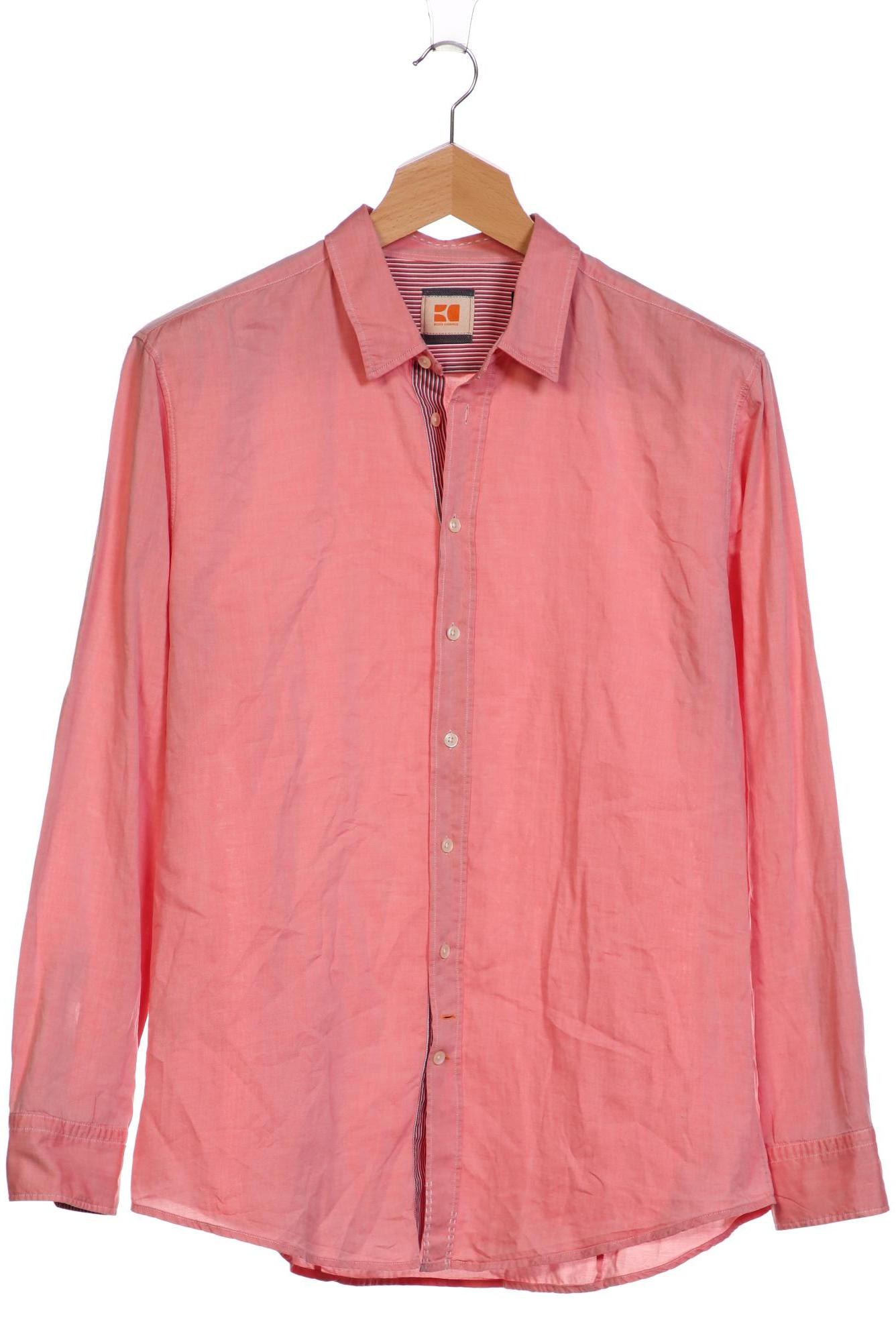 

Boss Orange Herren Hemd, rot, Gr. 58