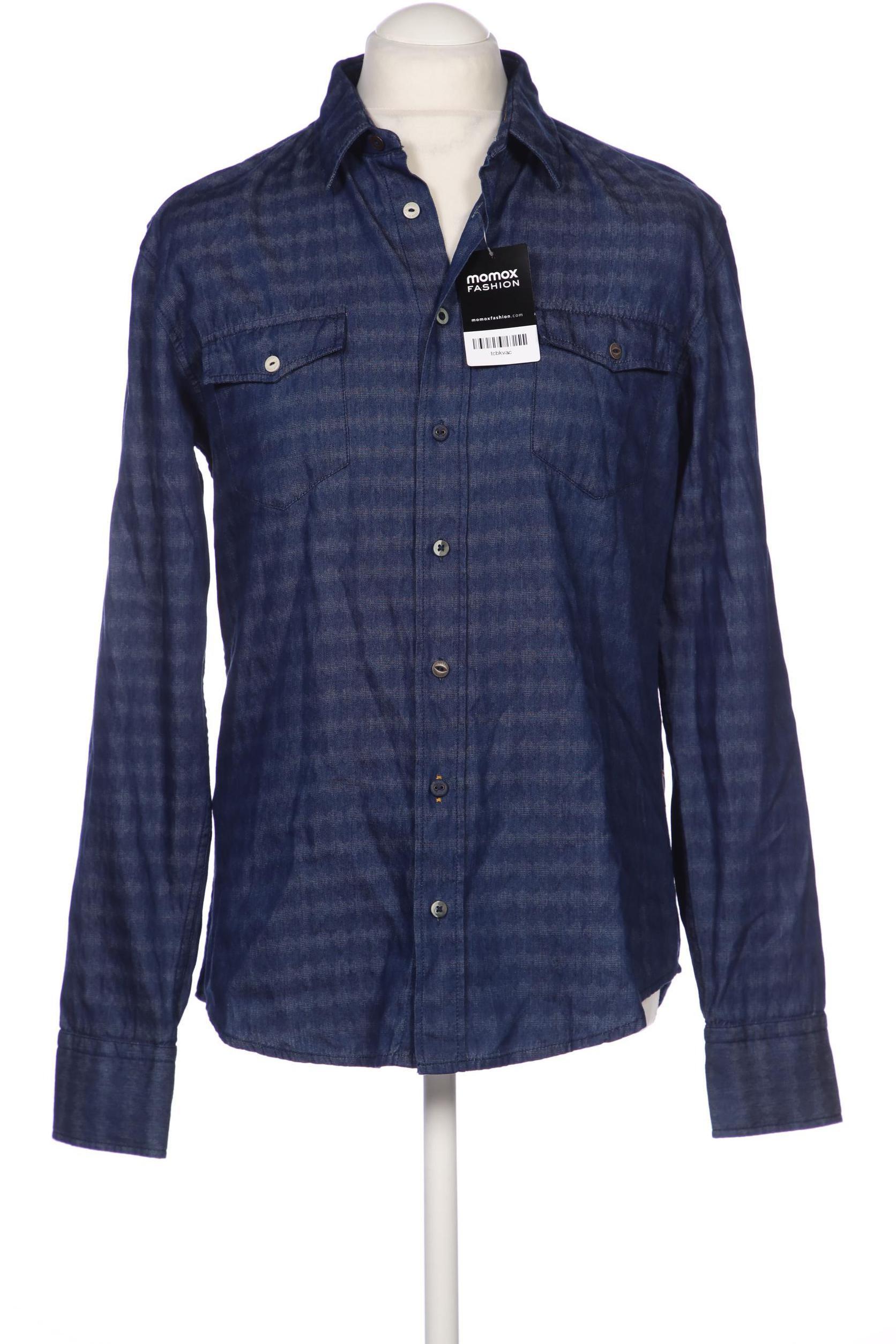 

Boss Orange Herren Hemd, marineblau, Gr. 52