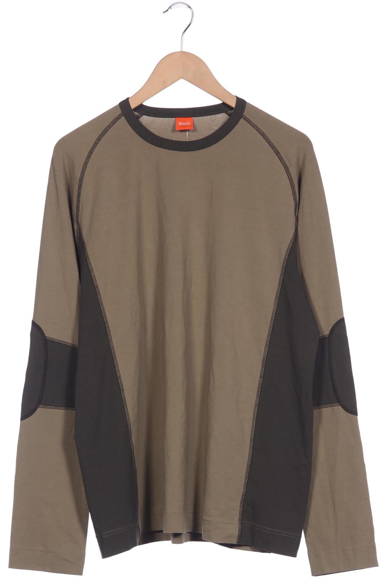 

Boss Orange Herren Langarmshirt, braun, Gr. 56
