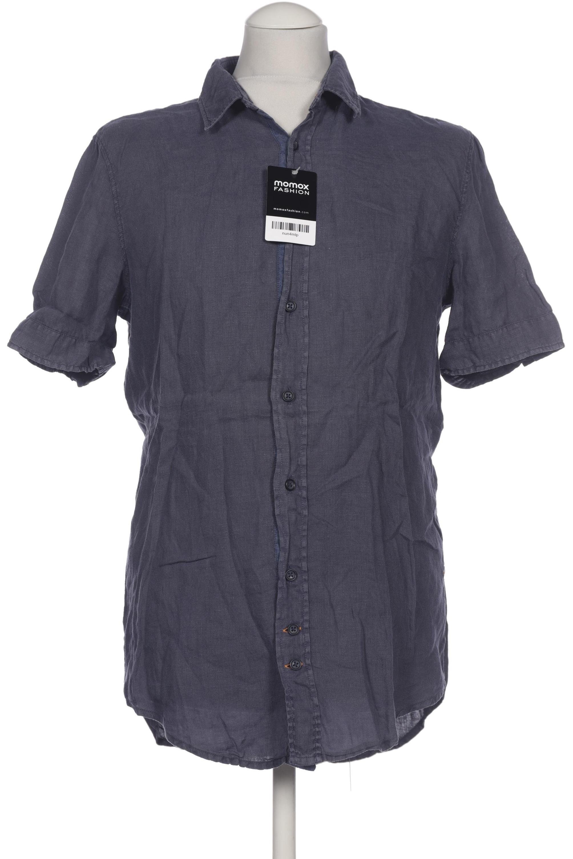 

Boss Orange Herren Hemd, marineblau, Gr. 46