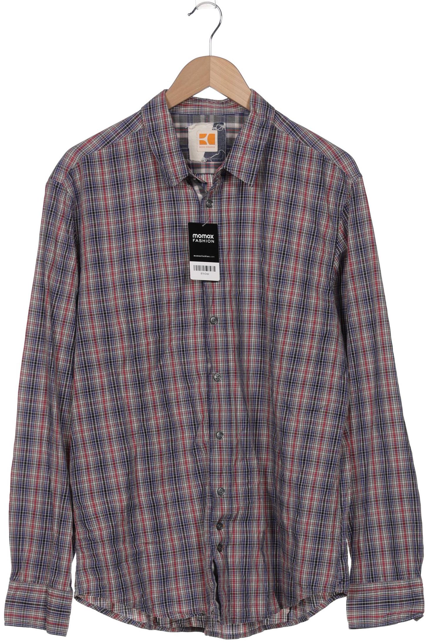 

Boss Orange Herren Hemd, blau, Gr. 56