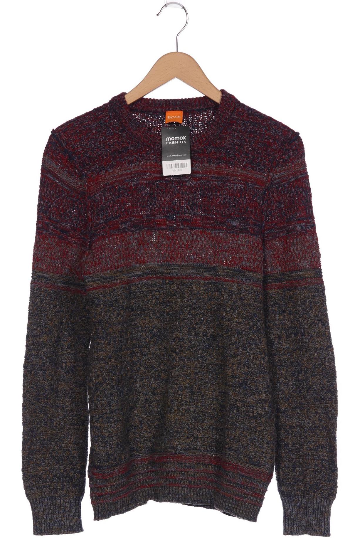 

Boss Orange Herren Pullover, bordeaux, Gr. 48