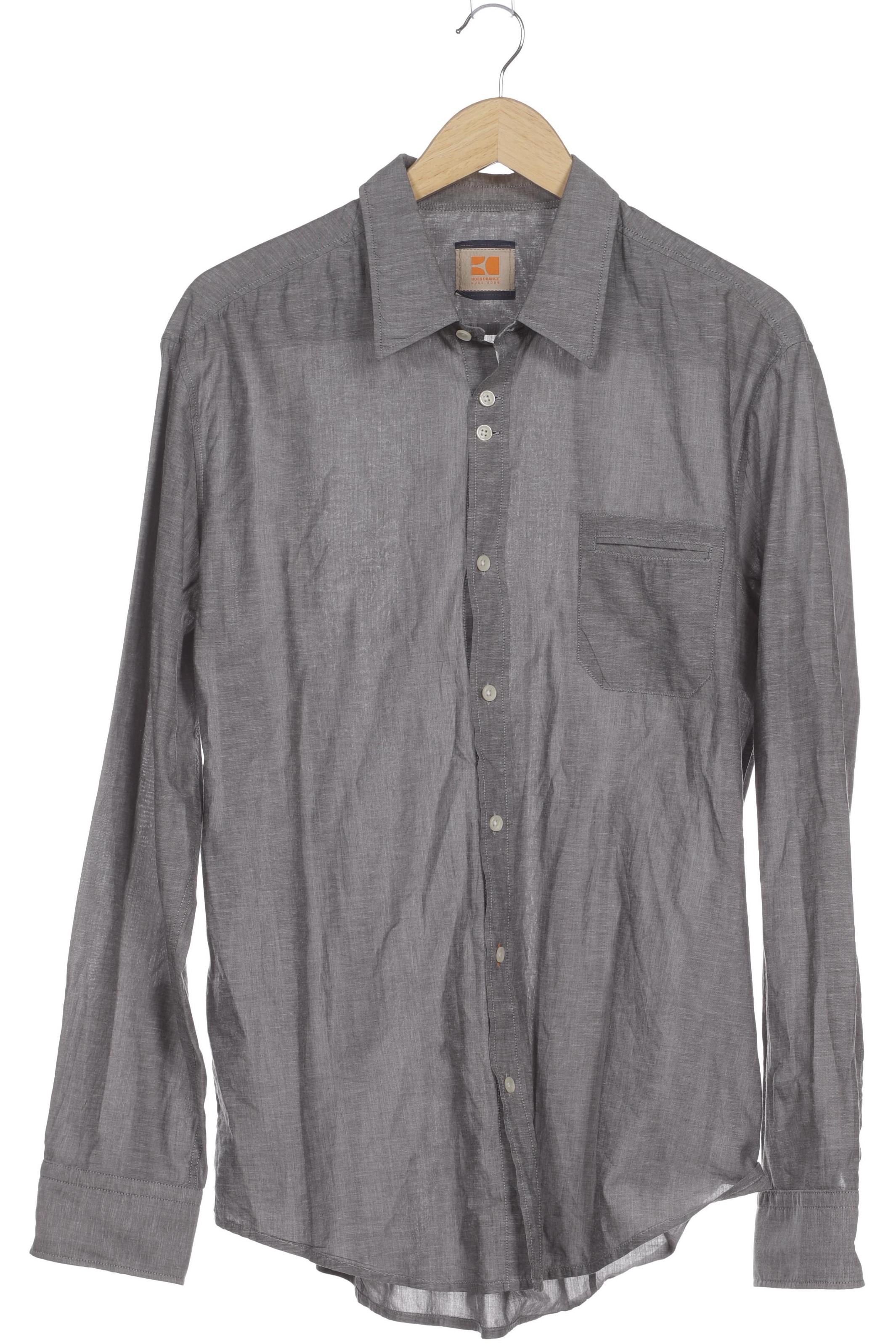 

Boss Orange Herren Hemd, grau, Gr. 56