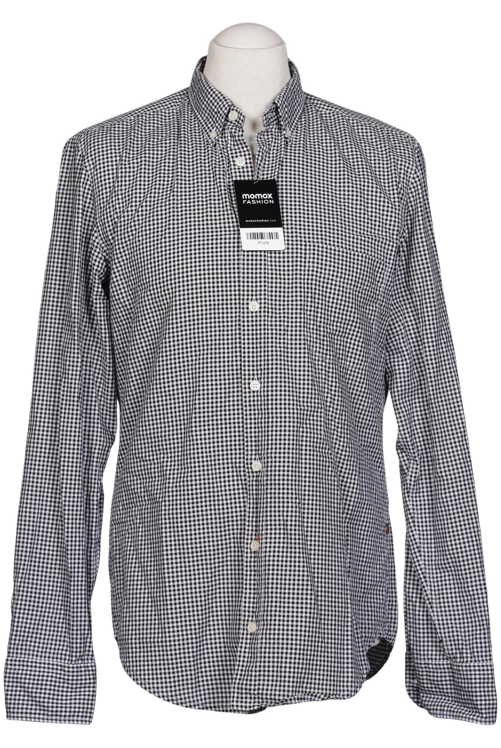 

Boss Orange Herren Hemd, schwarz, Gr. 48
