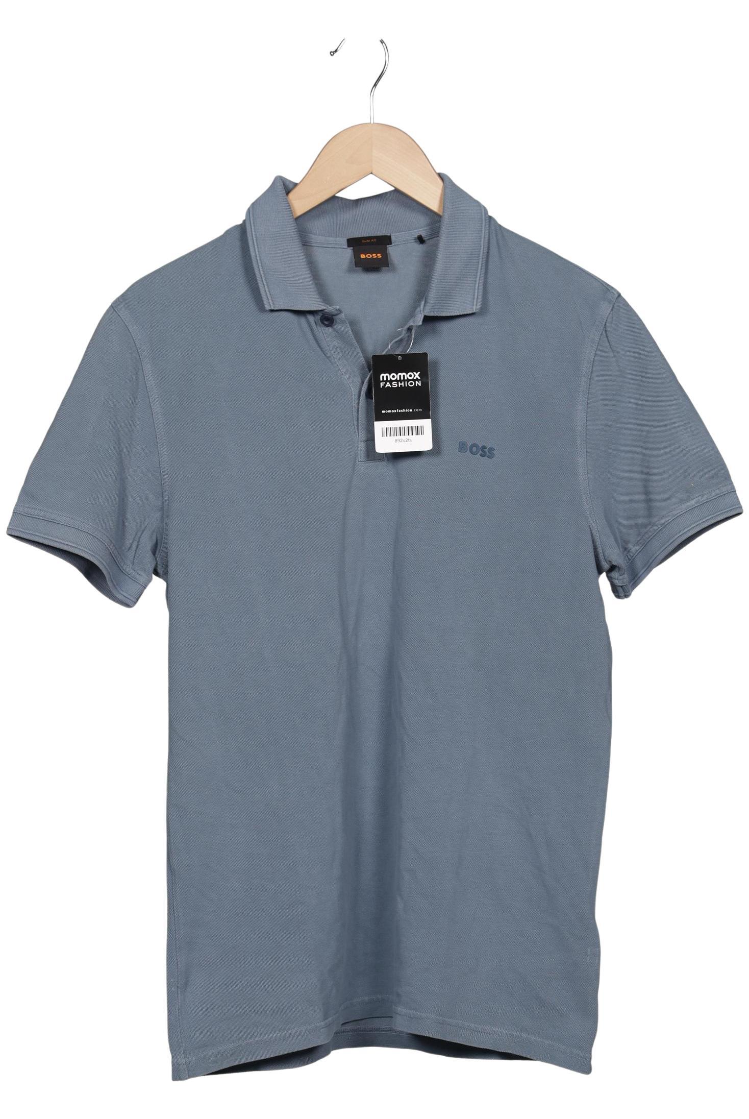 

Boss Orange Herren Poloshirt, blau, Gr. 48