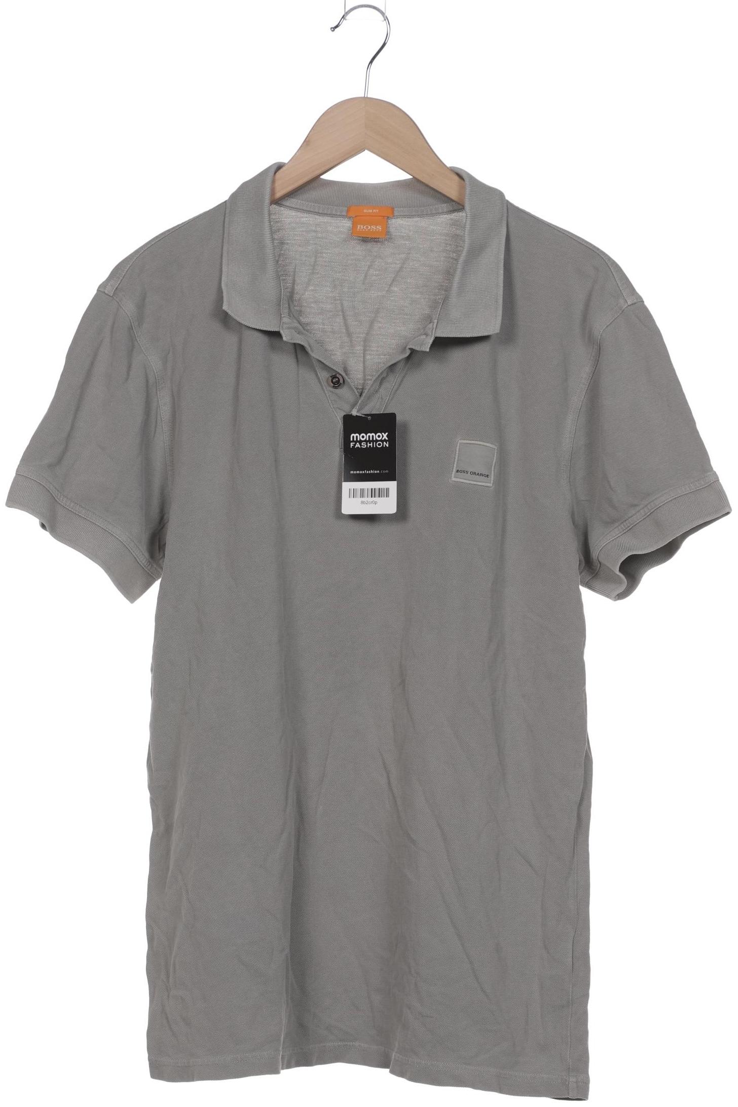 

Boss Orange Herren Poloshirt, grau, Gr. 56