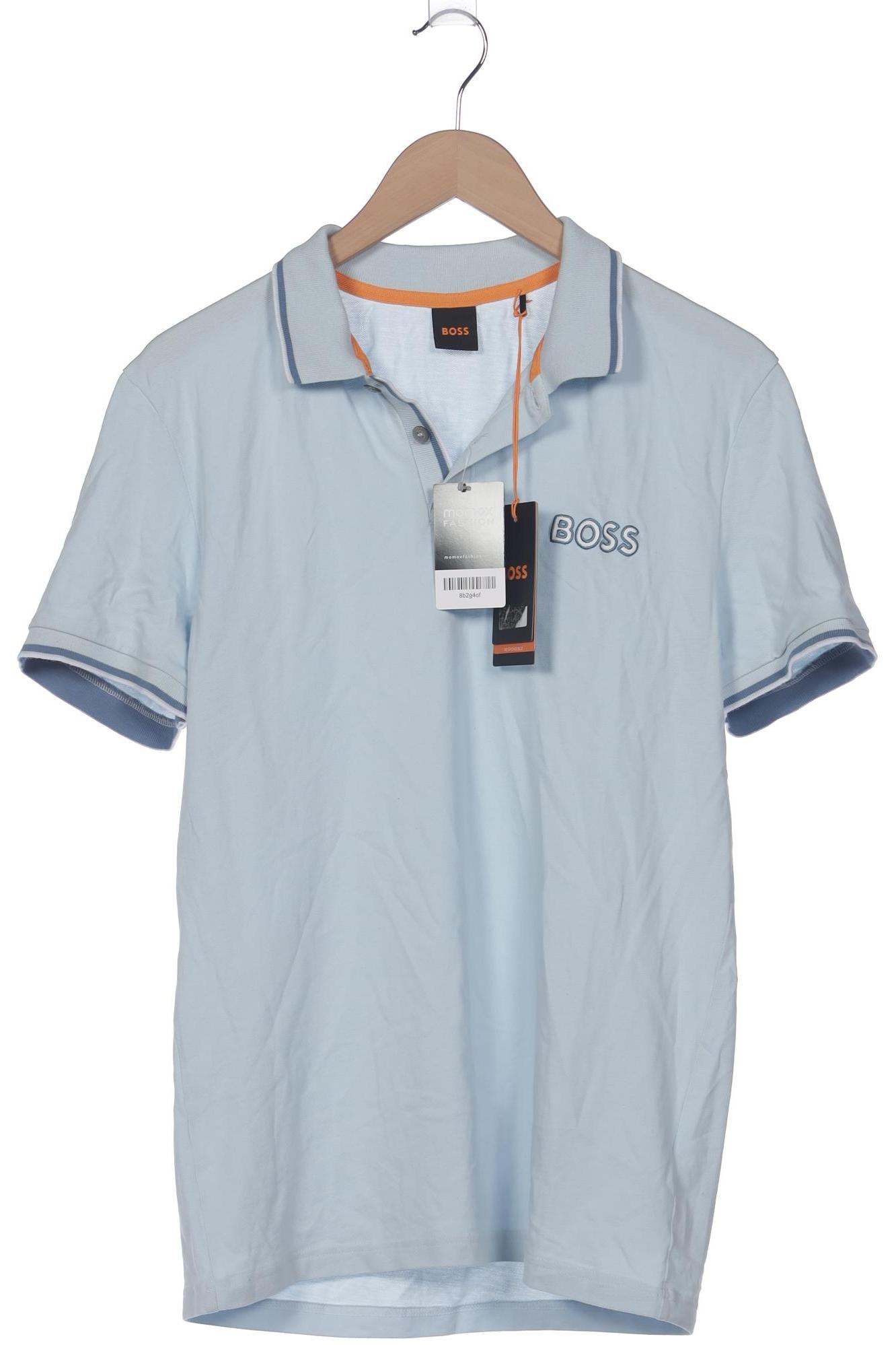 

Boss Orange Herren Poloshirt, hellblau, Gr. 52