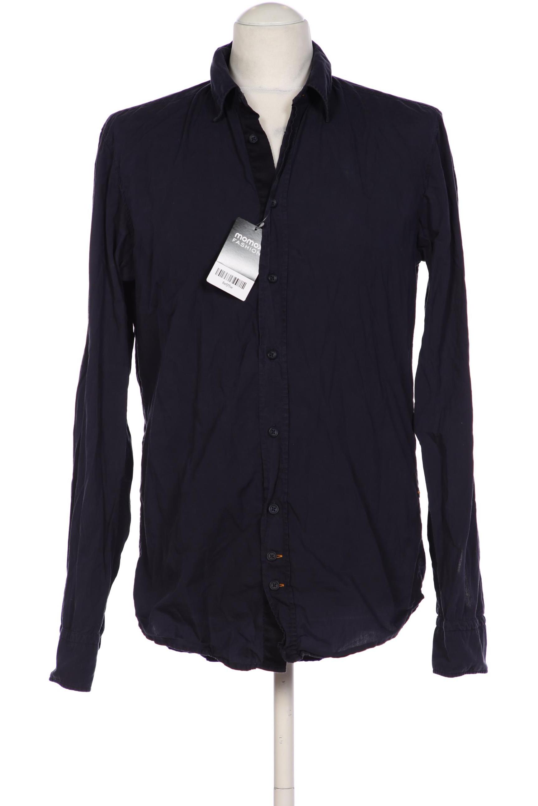 

Boss Orange Herren Hemd, marineblau, Gr. 48