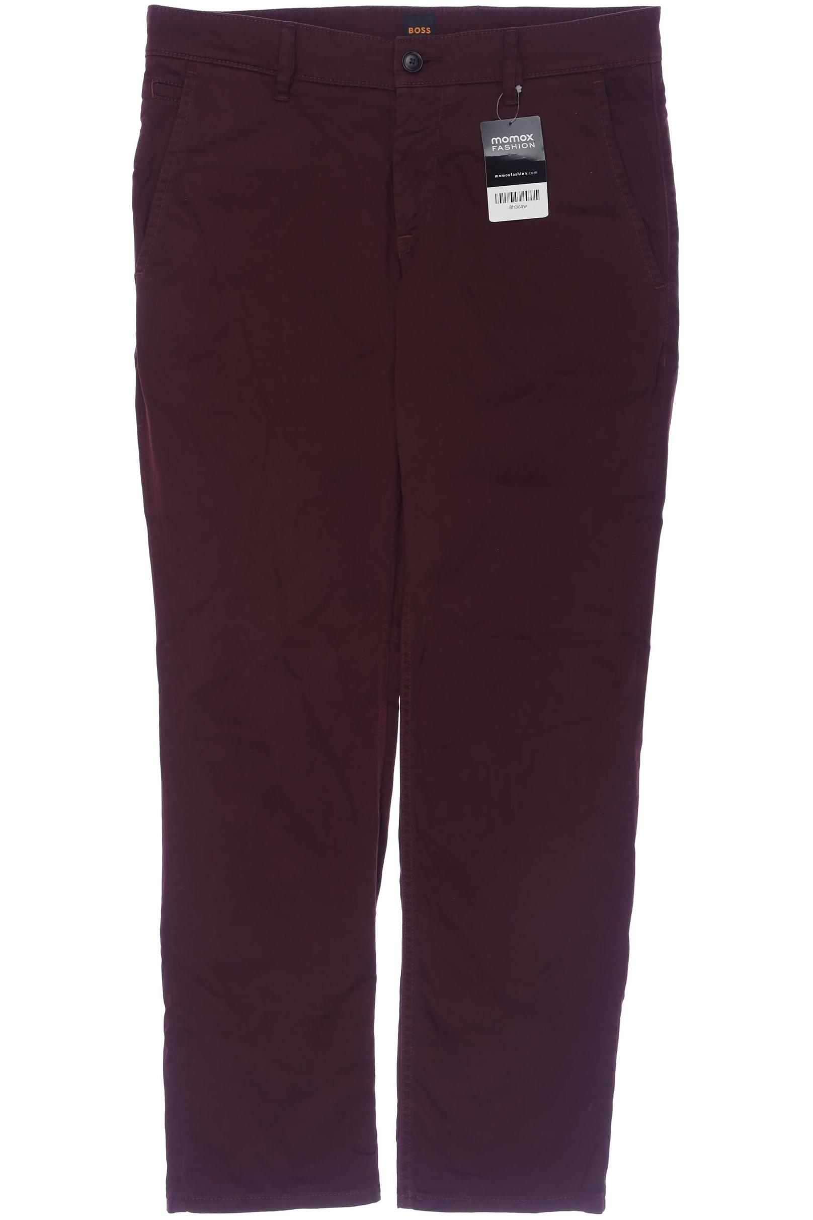 

Boss Orange Herren Stoffhose, bordeaux, Gr. 33