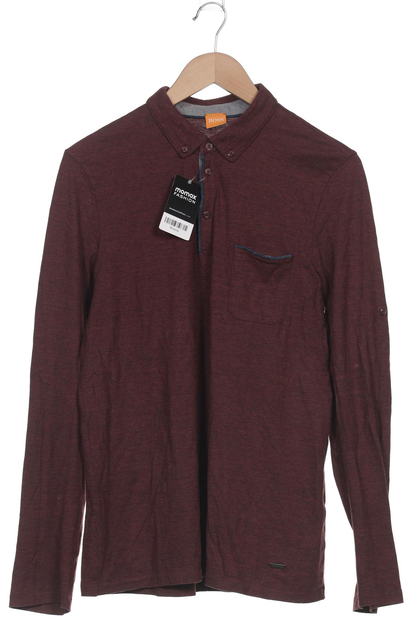 

Boss Orange Herren Poloshirt, bordeaux, Gr. 48