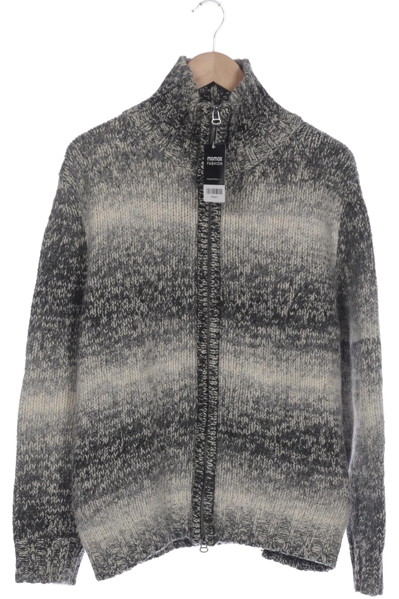 

Boss Orange Herren Strickjacke, grau, Gr. 52